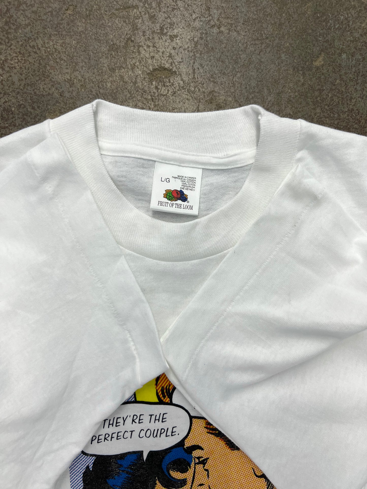 1993 Bell 416/905 Toronto Area Code Art Graphic T-Shirt - L