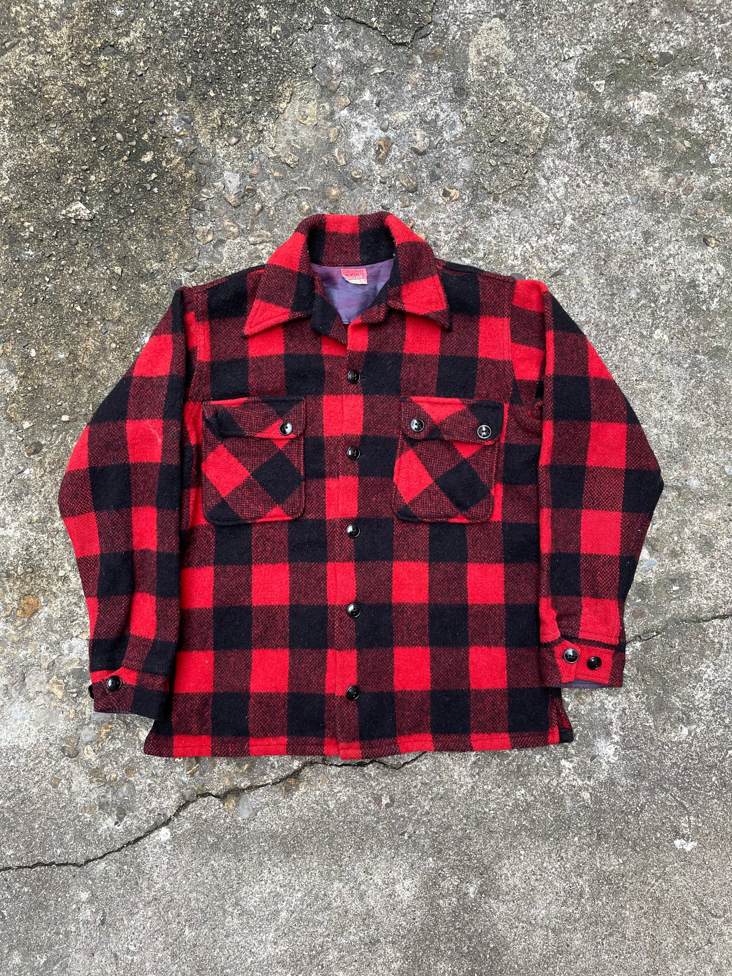 1950’s/1960’s Monterey Sportswear Buffalo Check Plaid Wool Jacket - S