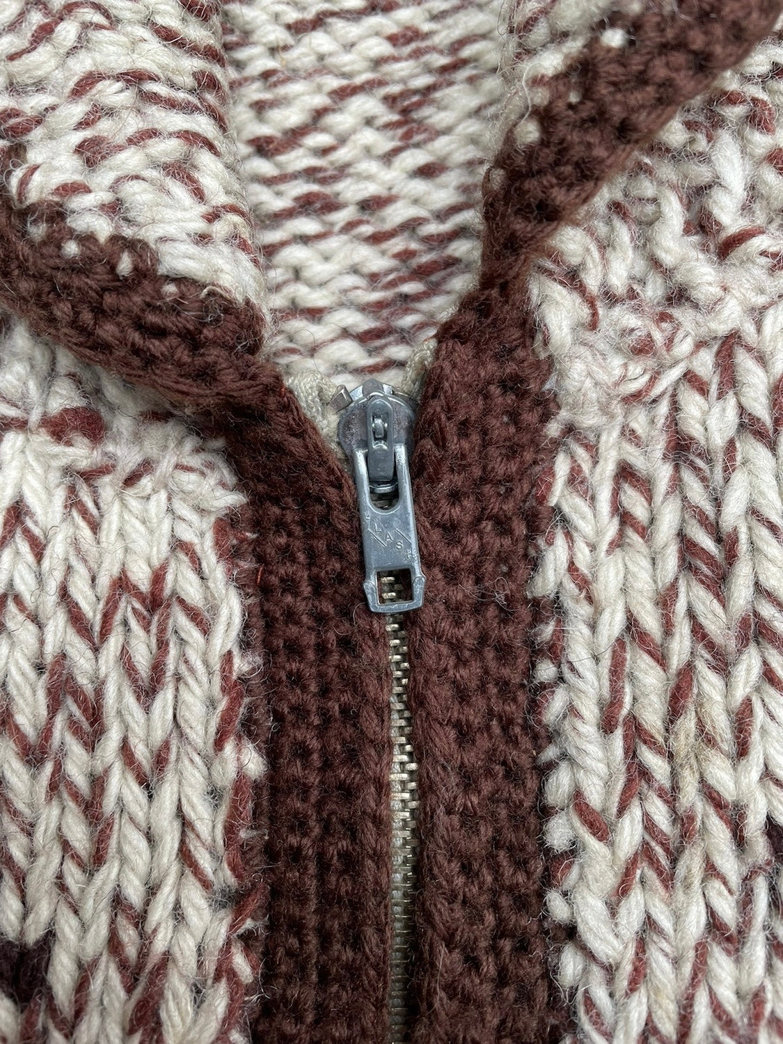 1950's Moose Cowichan Knit Sweater - M