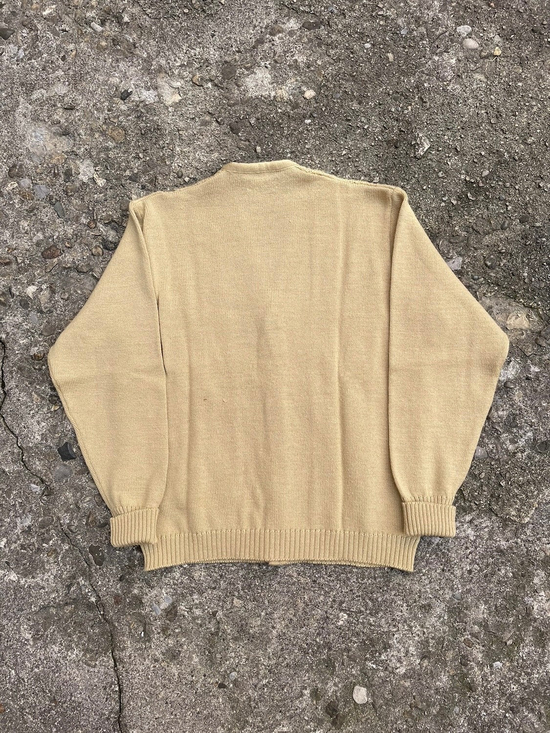 1960's/1970's Terry Williams Wool Knit Cardigan Sweater - M