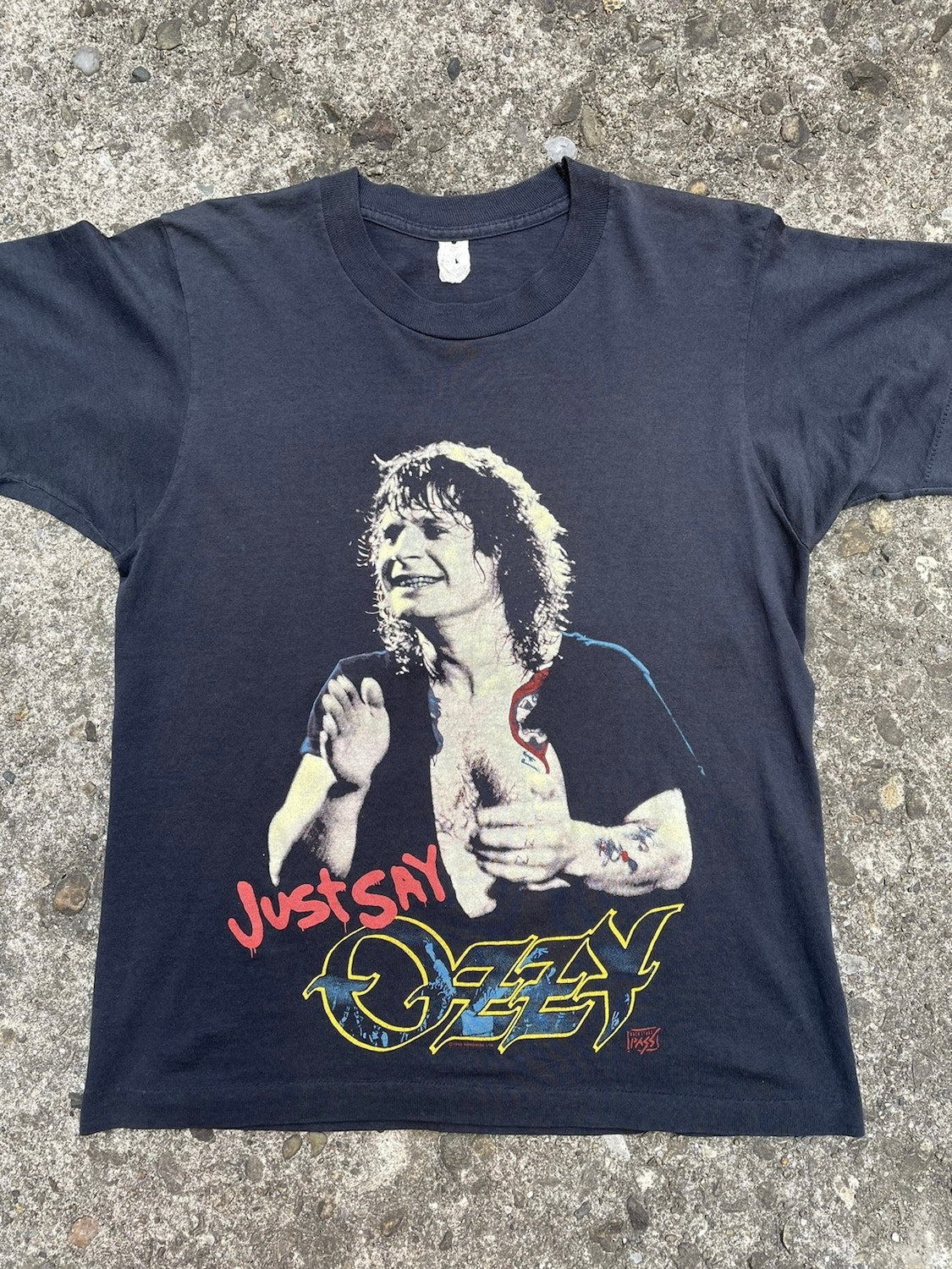 1990 Ozzy Osbourne 'Just Say Ozzy' Band T-Shirt - S