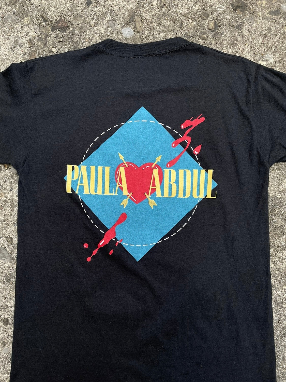 1990 Paula Abdul 'Forever Your Girl' Tour Band T-Shirt - M