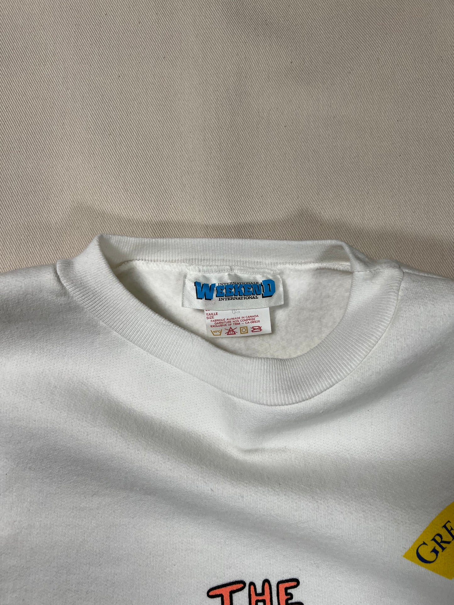 1989 The Simpsons CFCF Graphic Crewneck Sweatshirt - L