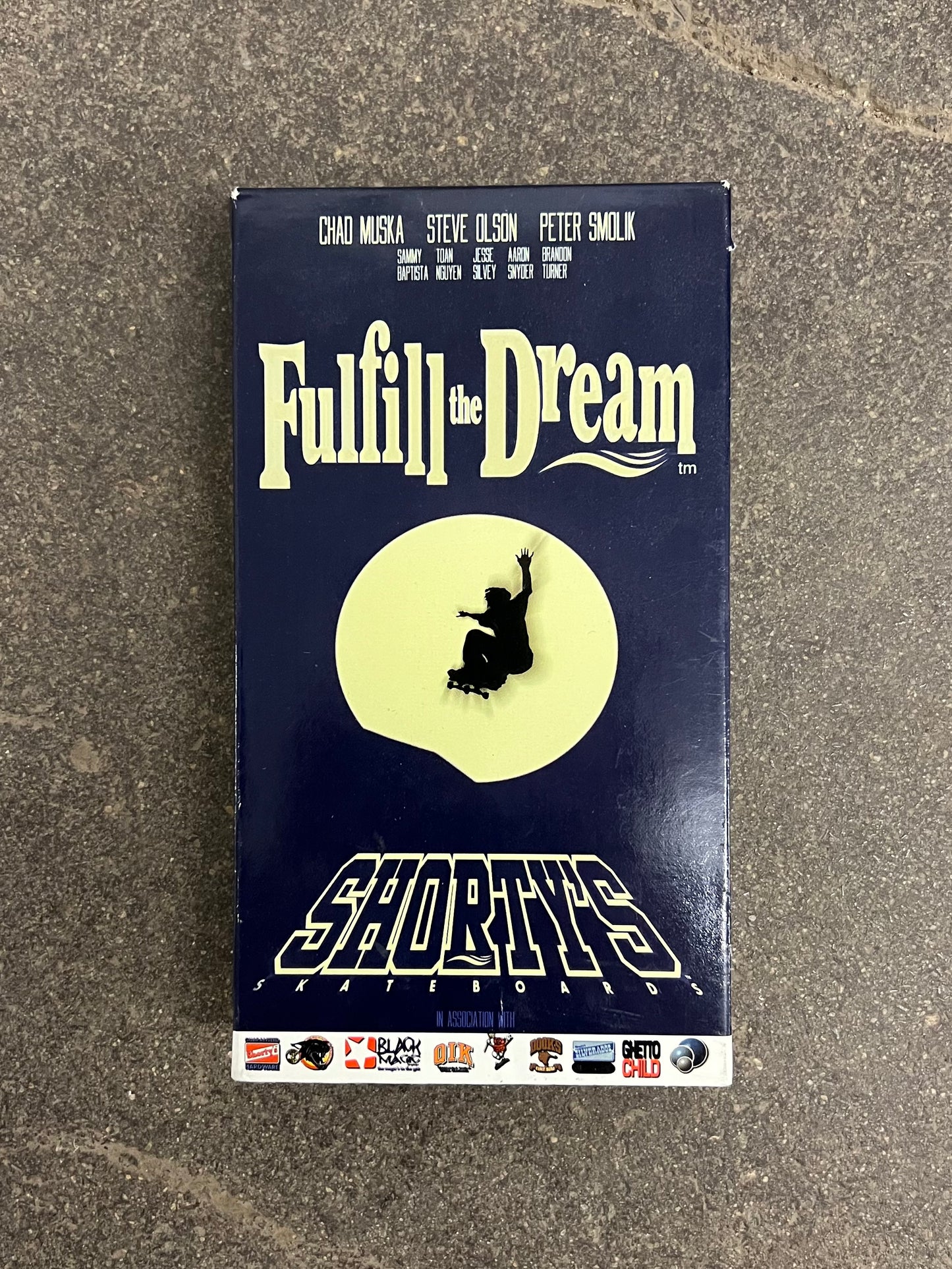1998 Shorty's Fulfill the Dream VHS Tape
