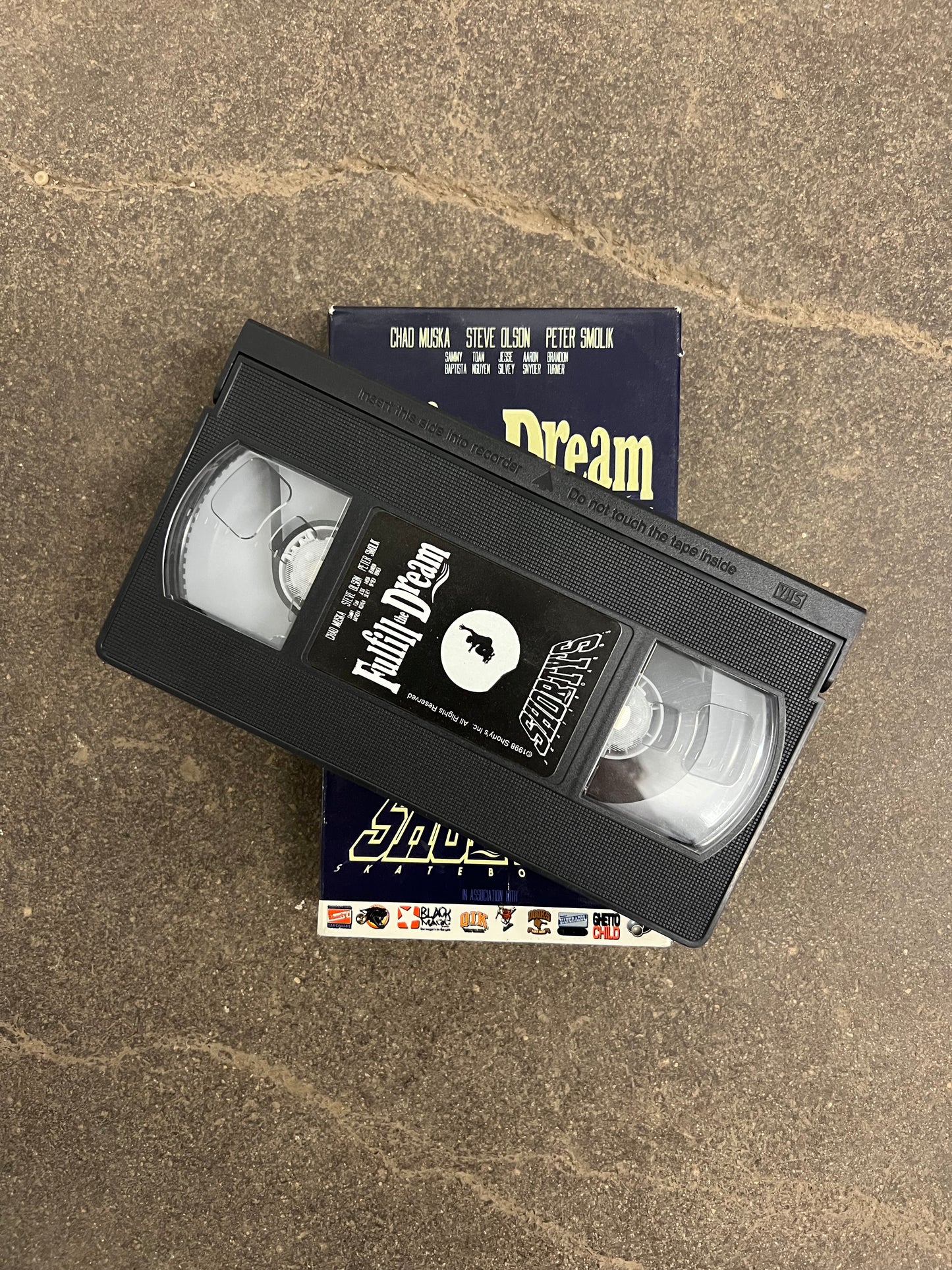 1998 Shorty's Fulfill the Dream VHS Tape
