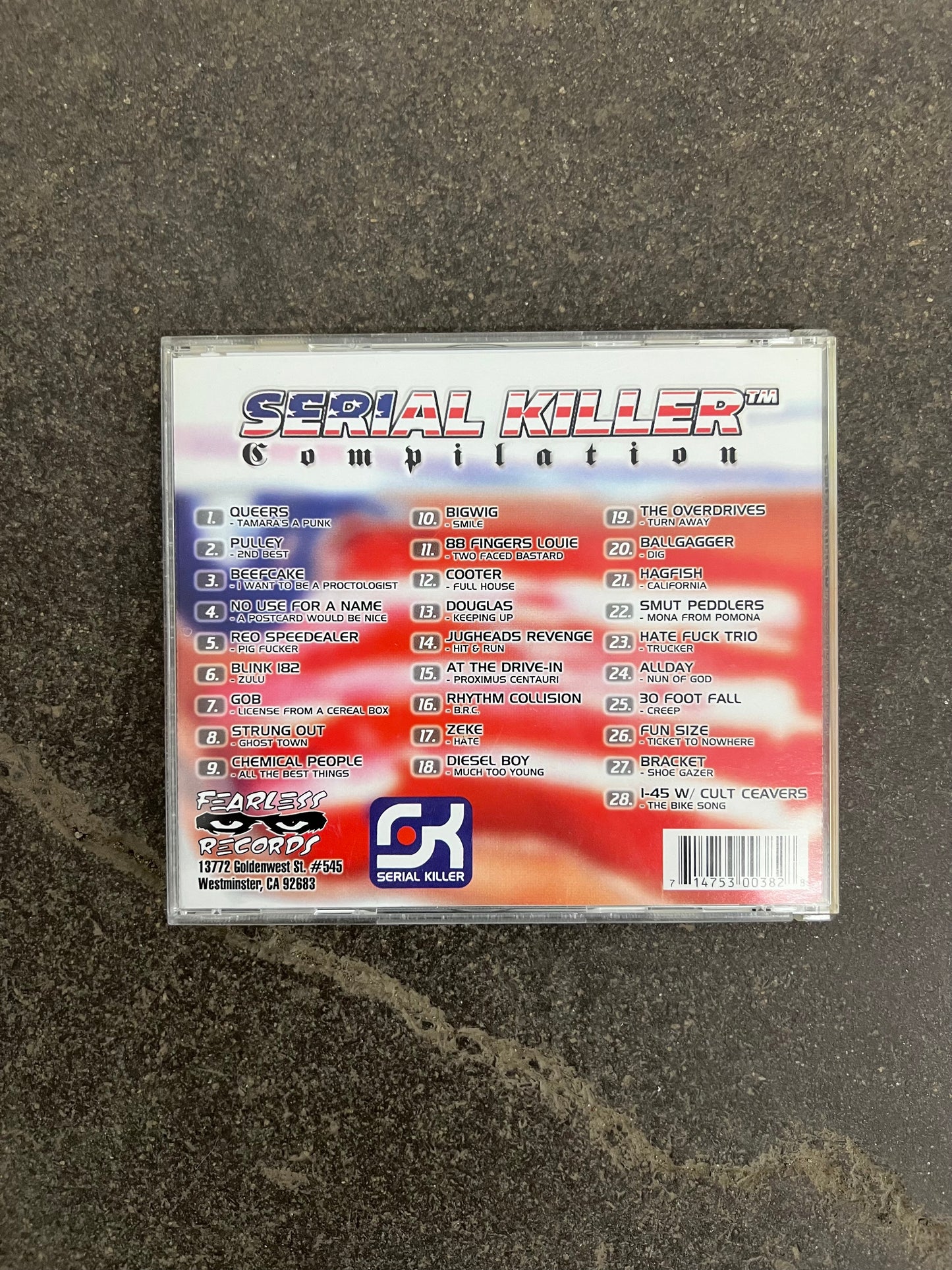 Serial Killer Compilation CD