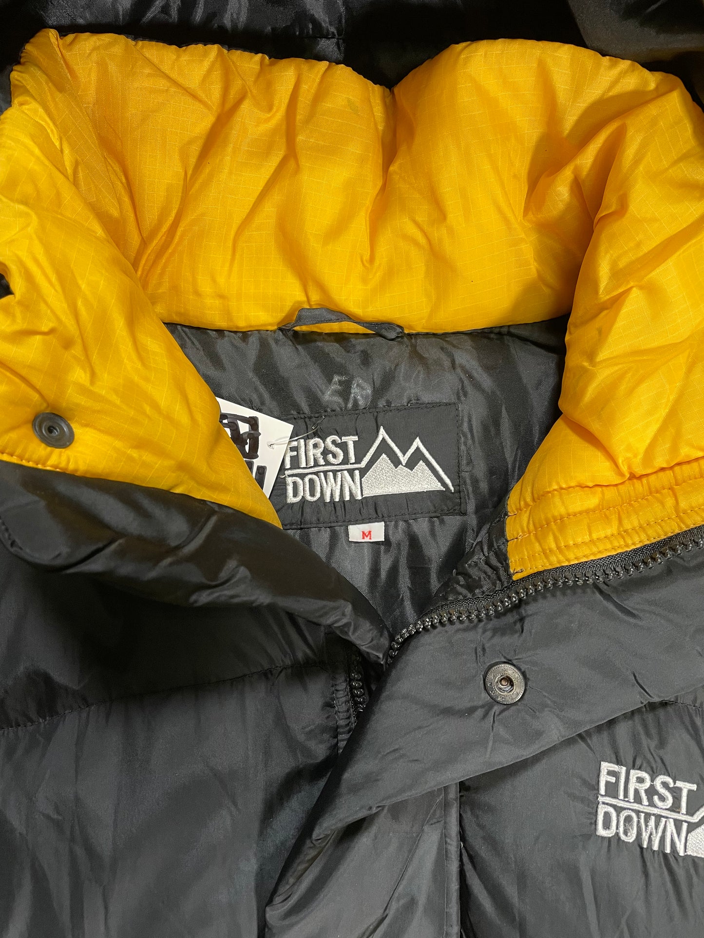 1990's First Down Heavy Down Filled Puffer Jacket/Coat - L
