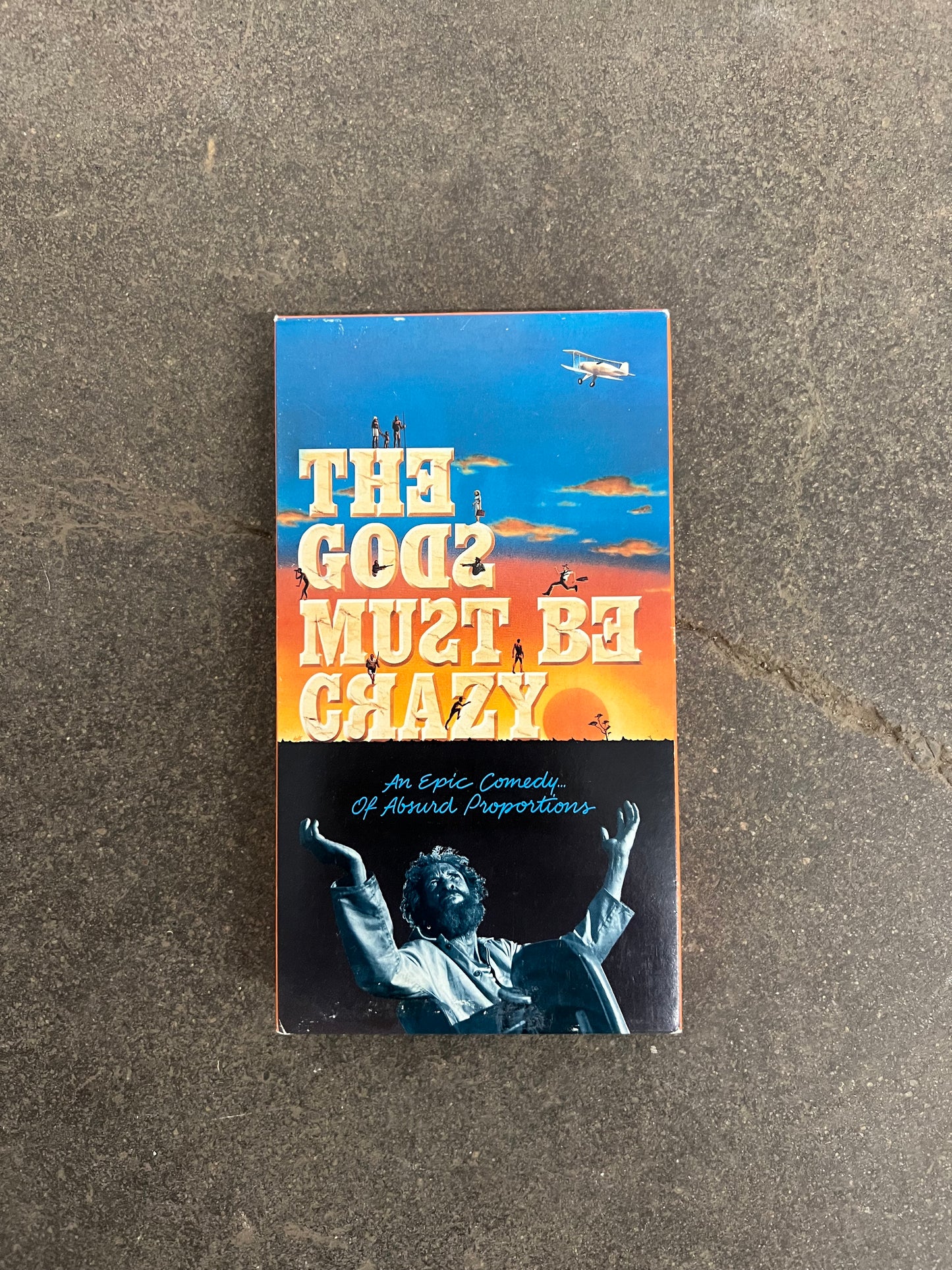 1990 The Gods Must Be Crazy 1 & 2 VHS Tapes