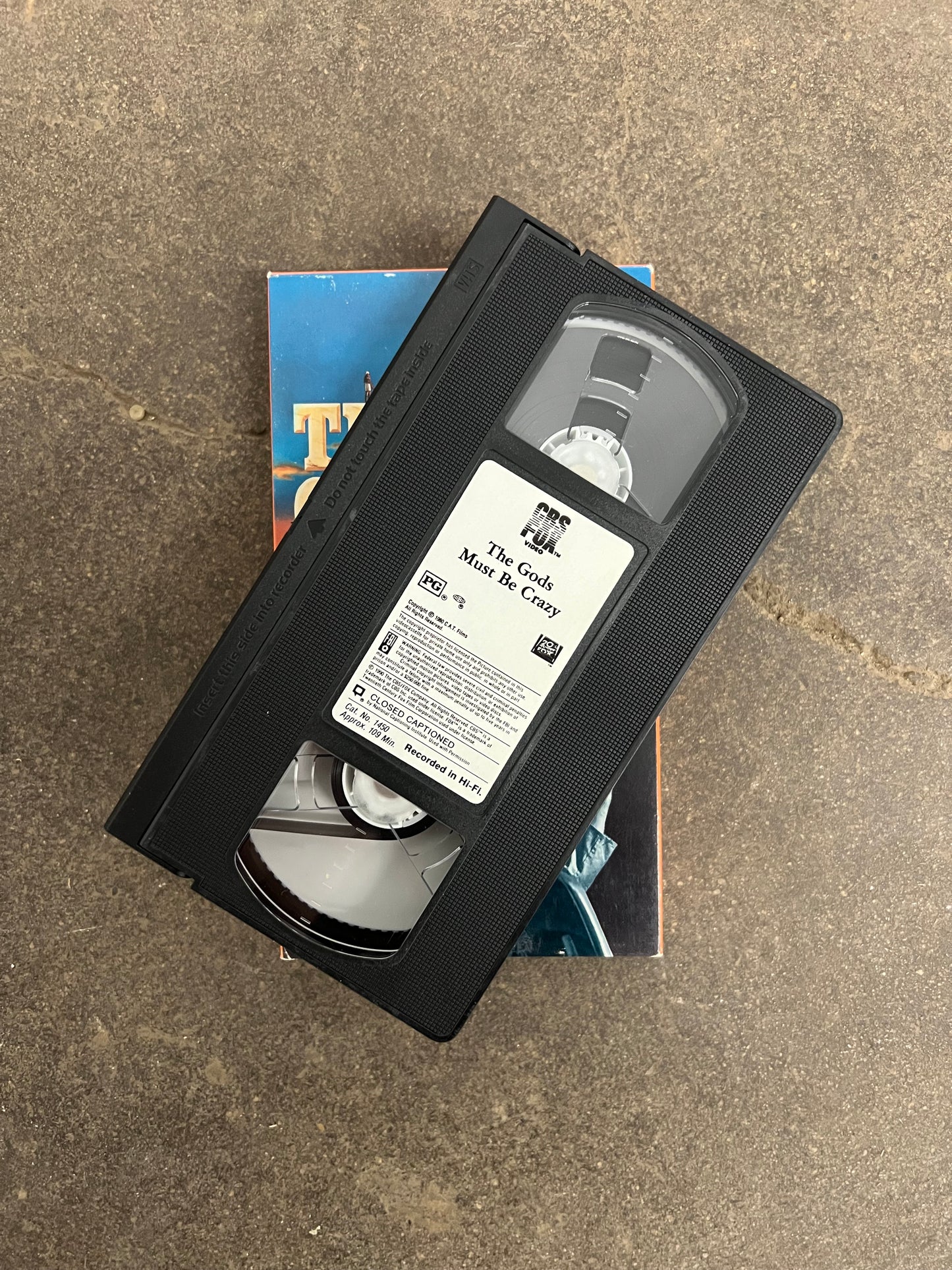 1990 The Gods Must Be Crazy 1 & 2 VHS Tapes