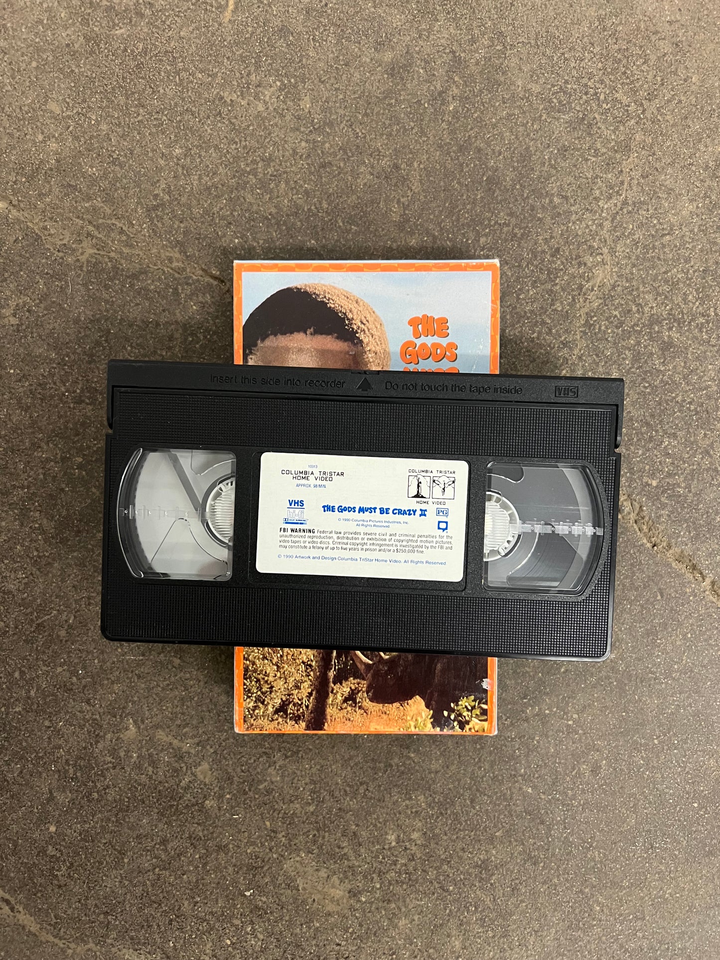 1990 The Gods Must Be Crazy 1 & 2 VHS Tapes