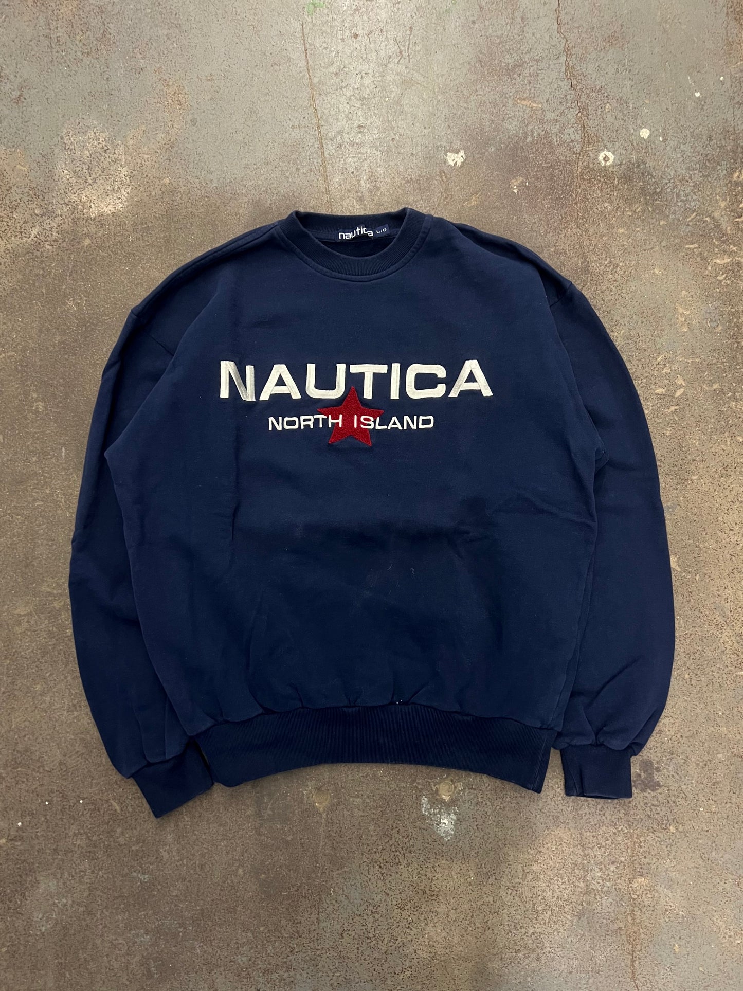 1990's Nautica Crewneck Sweatshirt - L/XL