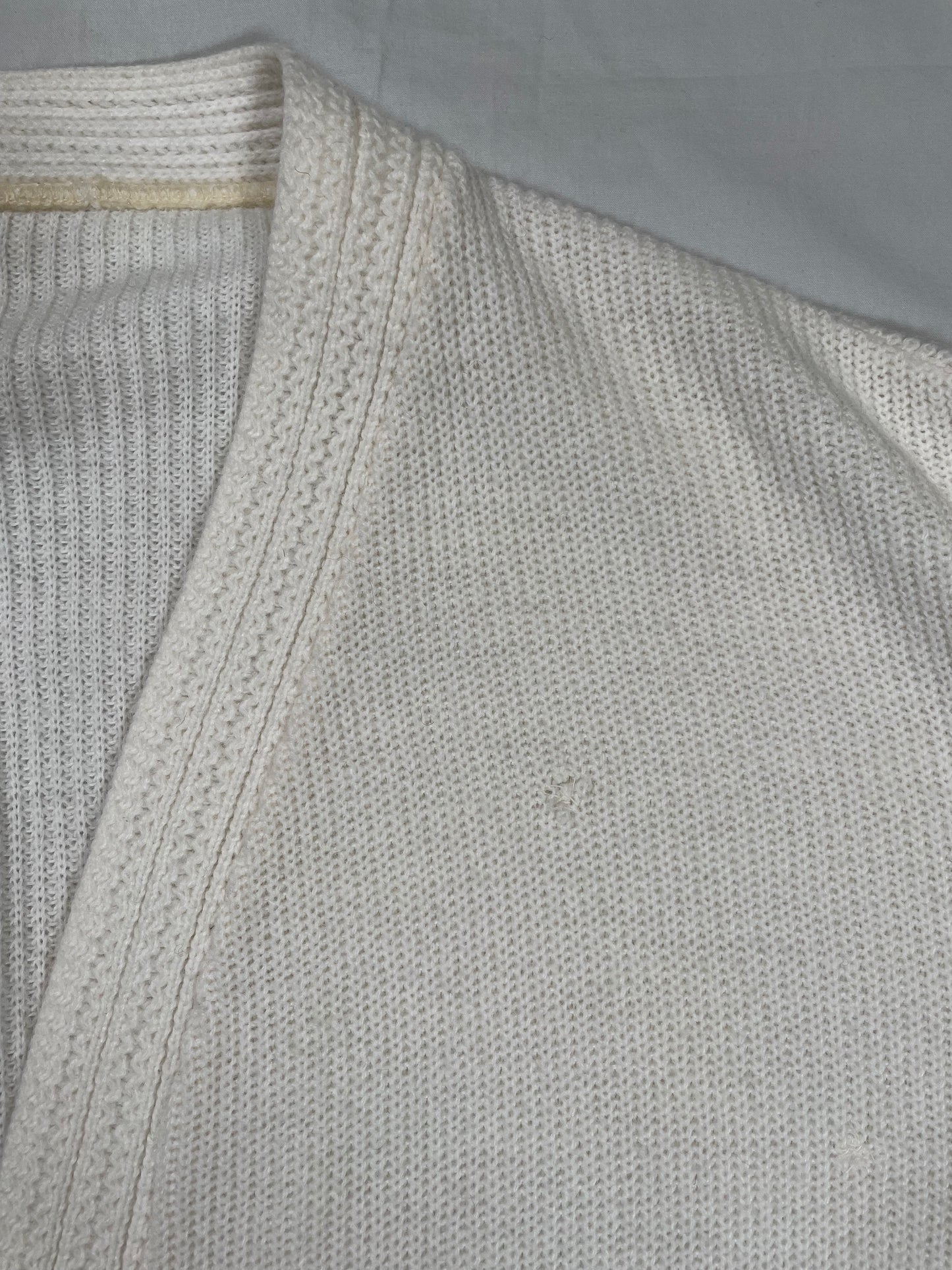 1960's Letterman/Varsity Knit Cardigan Sweater - XL