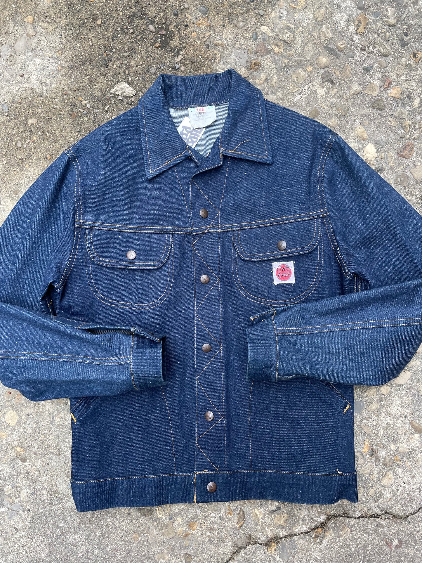 1960's GWG Cowboy Kings Denim Jacket - M