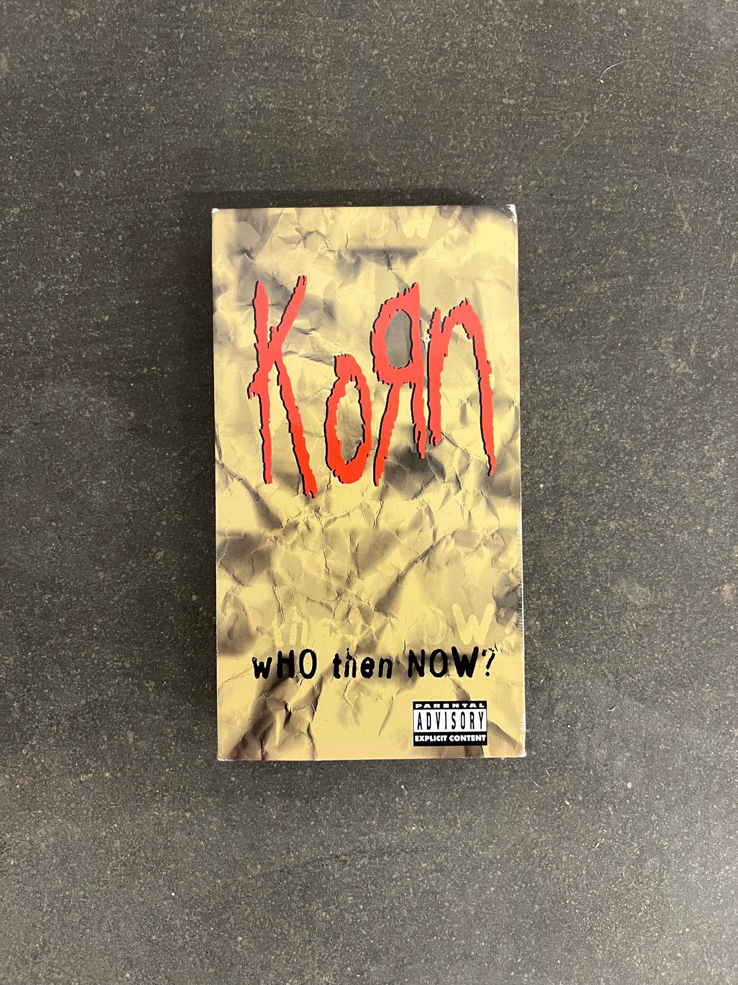 1997 Korn: Who Then Now? VHS Tape