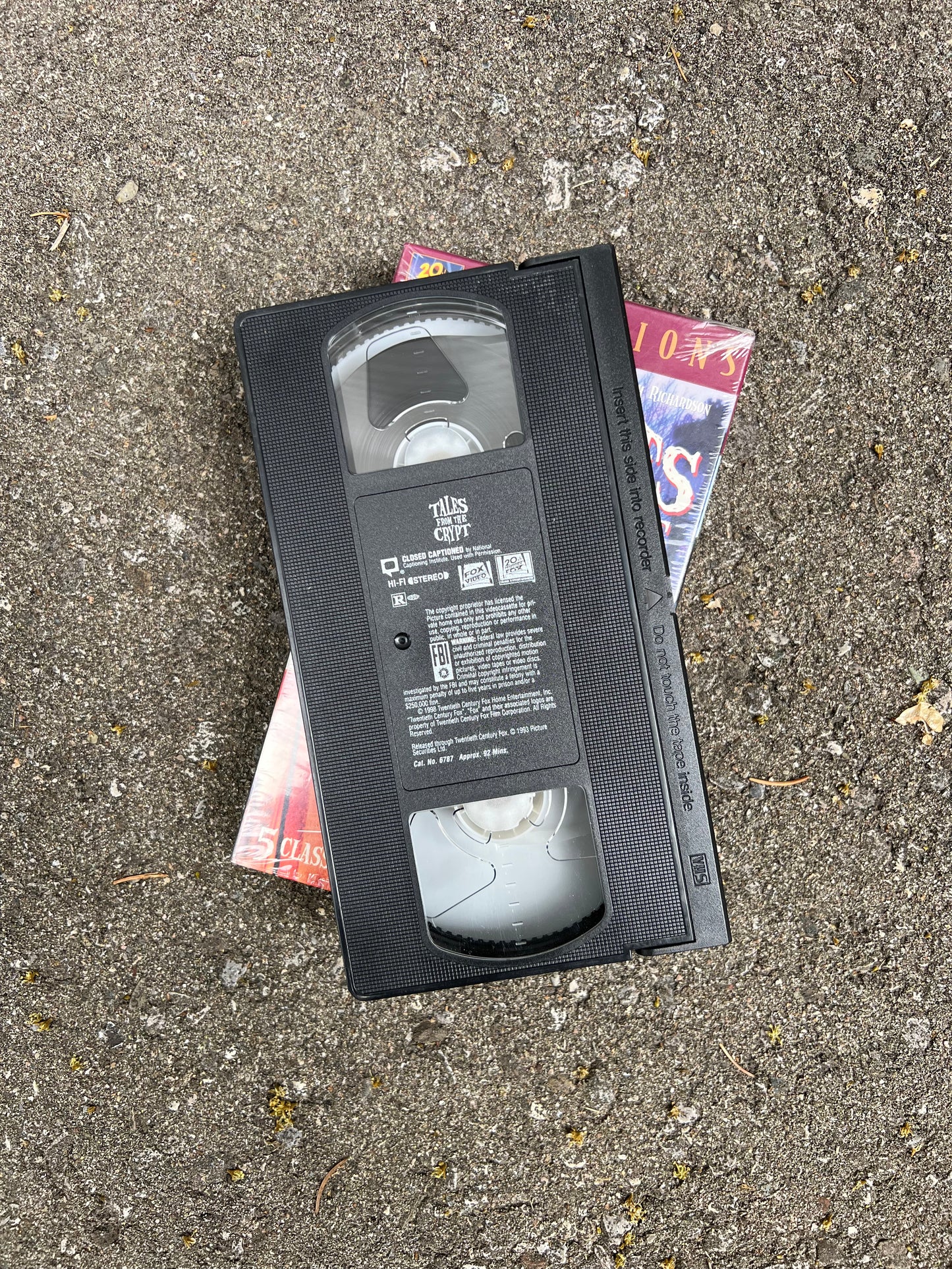 1998 Tales from the Crypt VHS Tape