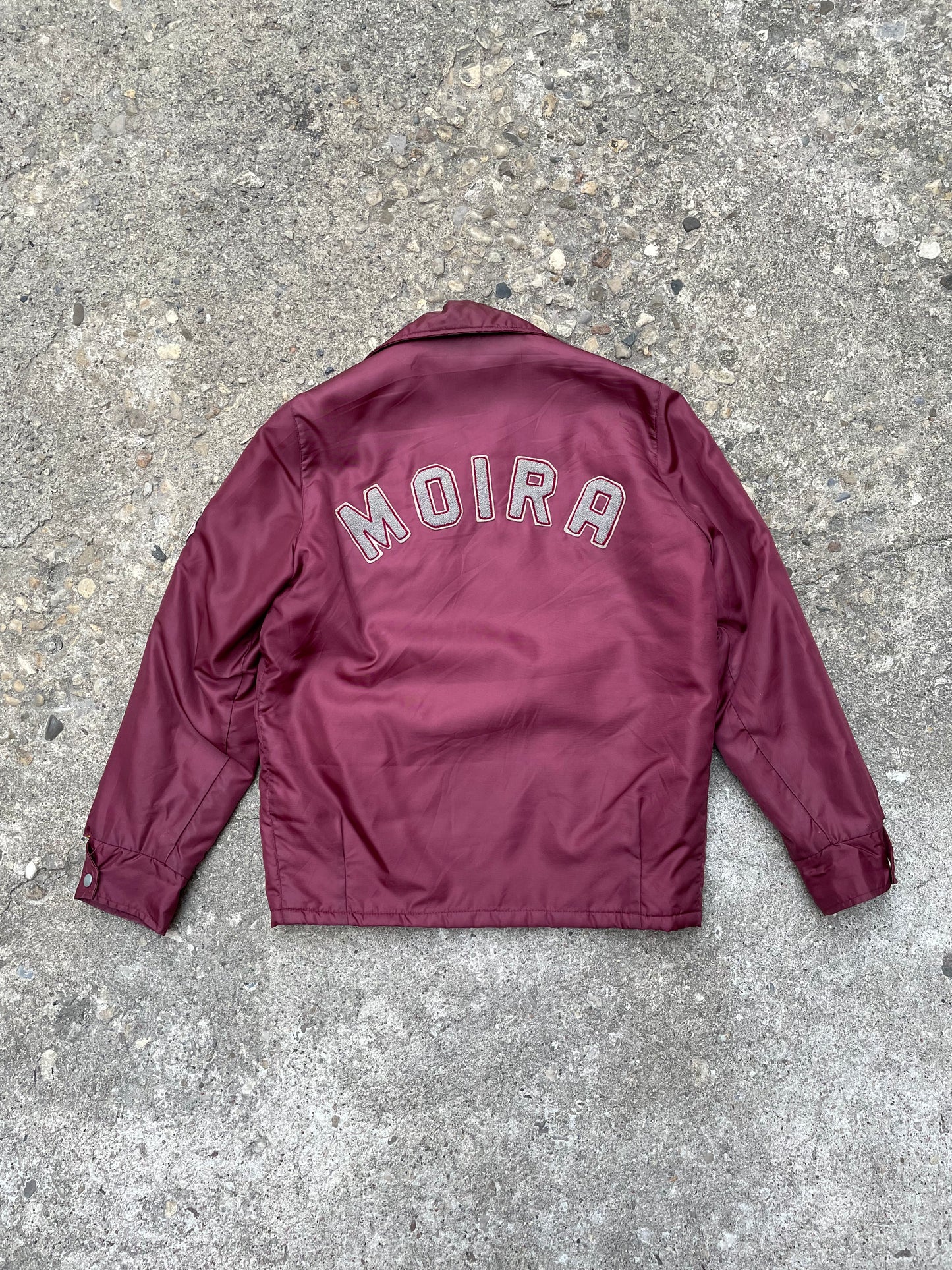 1970's Moira Secondary School Varsity Jacket - L