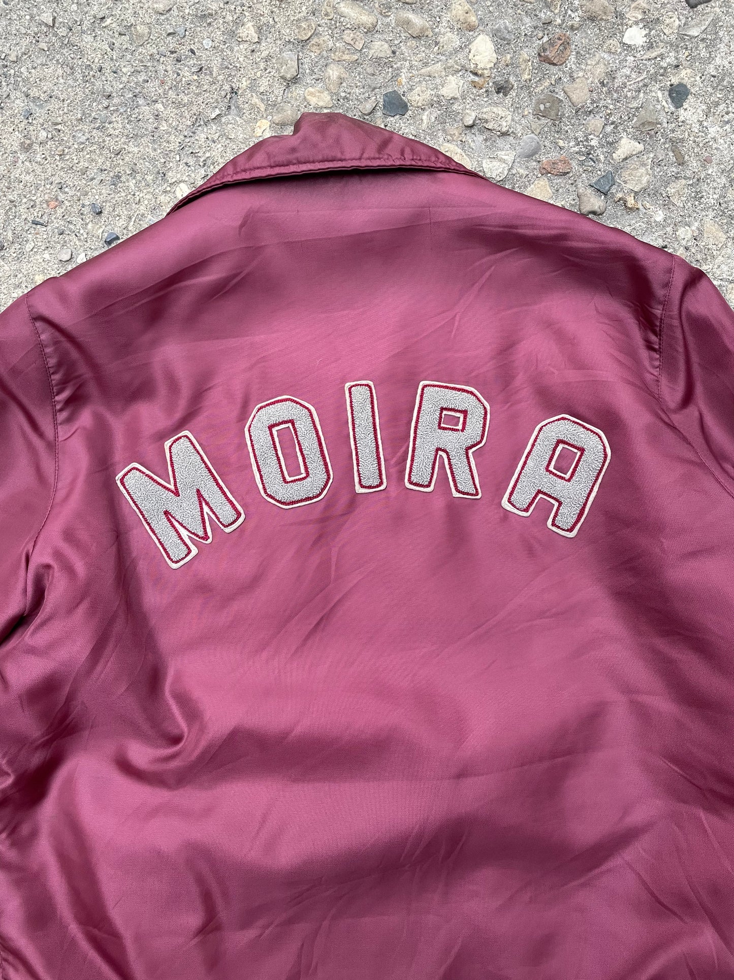 1970's Moira Secondary School Varsity Jacket - L