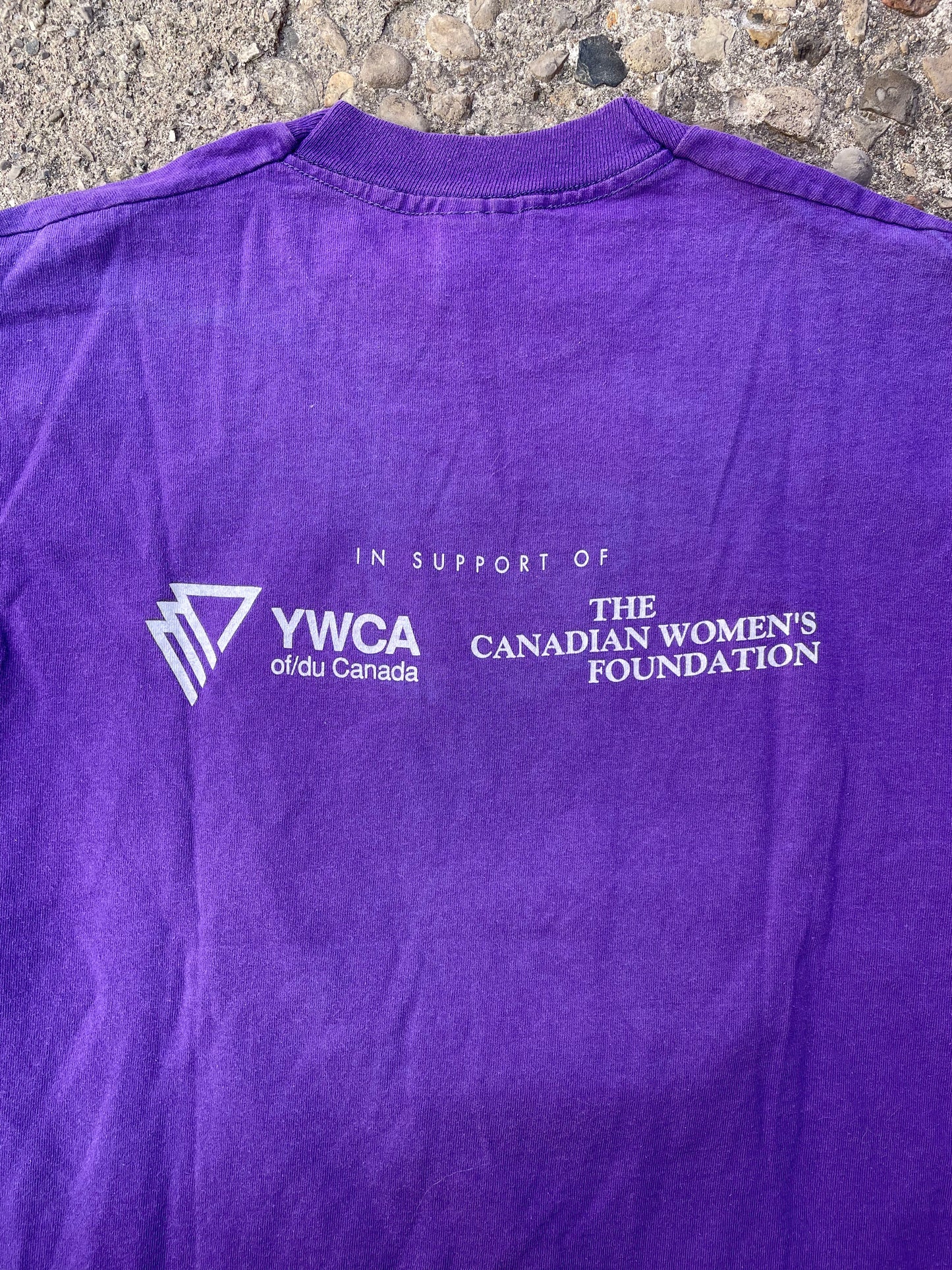 1990's The Body Shop 'Stop Violence Against Women' T-Shirt - M