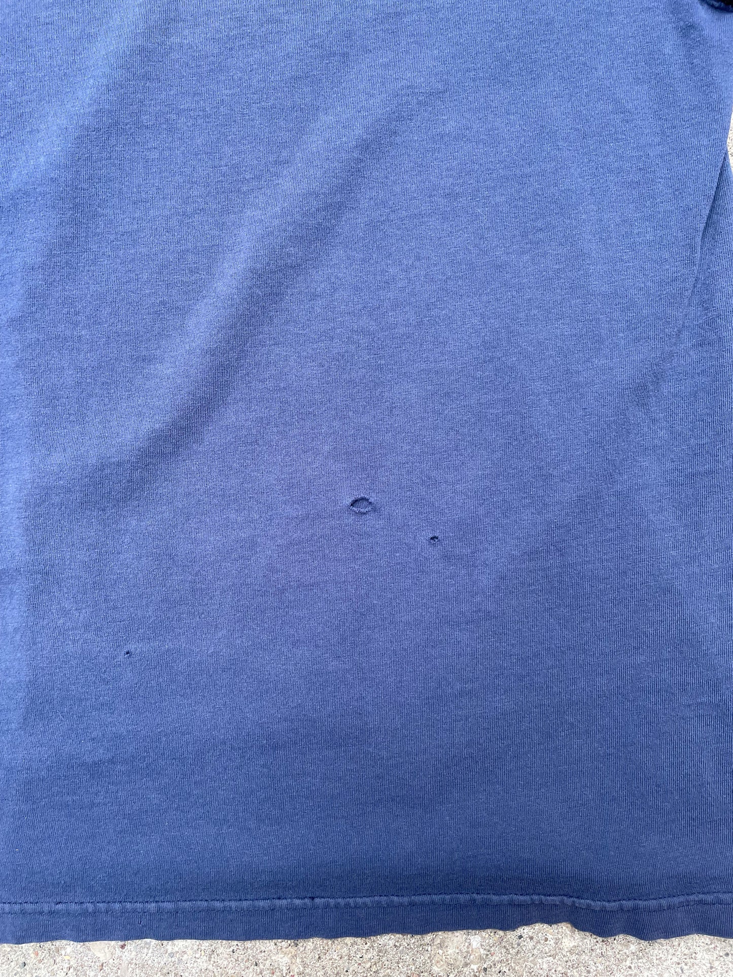 2001 Ghetto Child Wheels 'Warning' Graphic T-Shirt - L