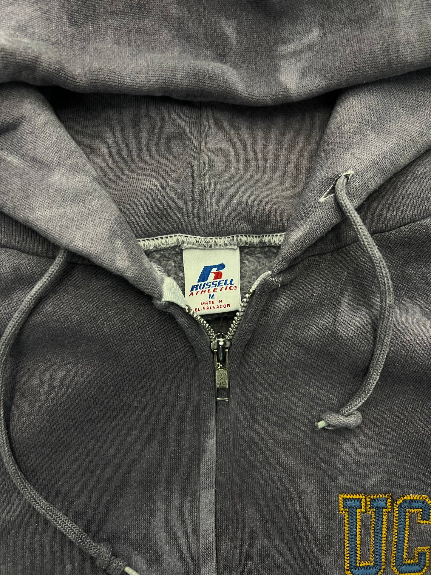 1990's/2000's UCLA Russell Athletic Zip Up Hoodie Sweatshirt - M