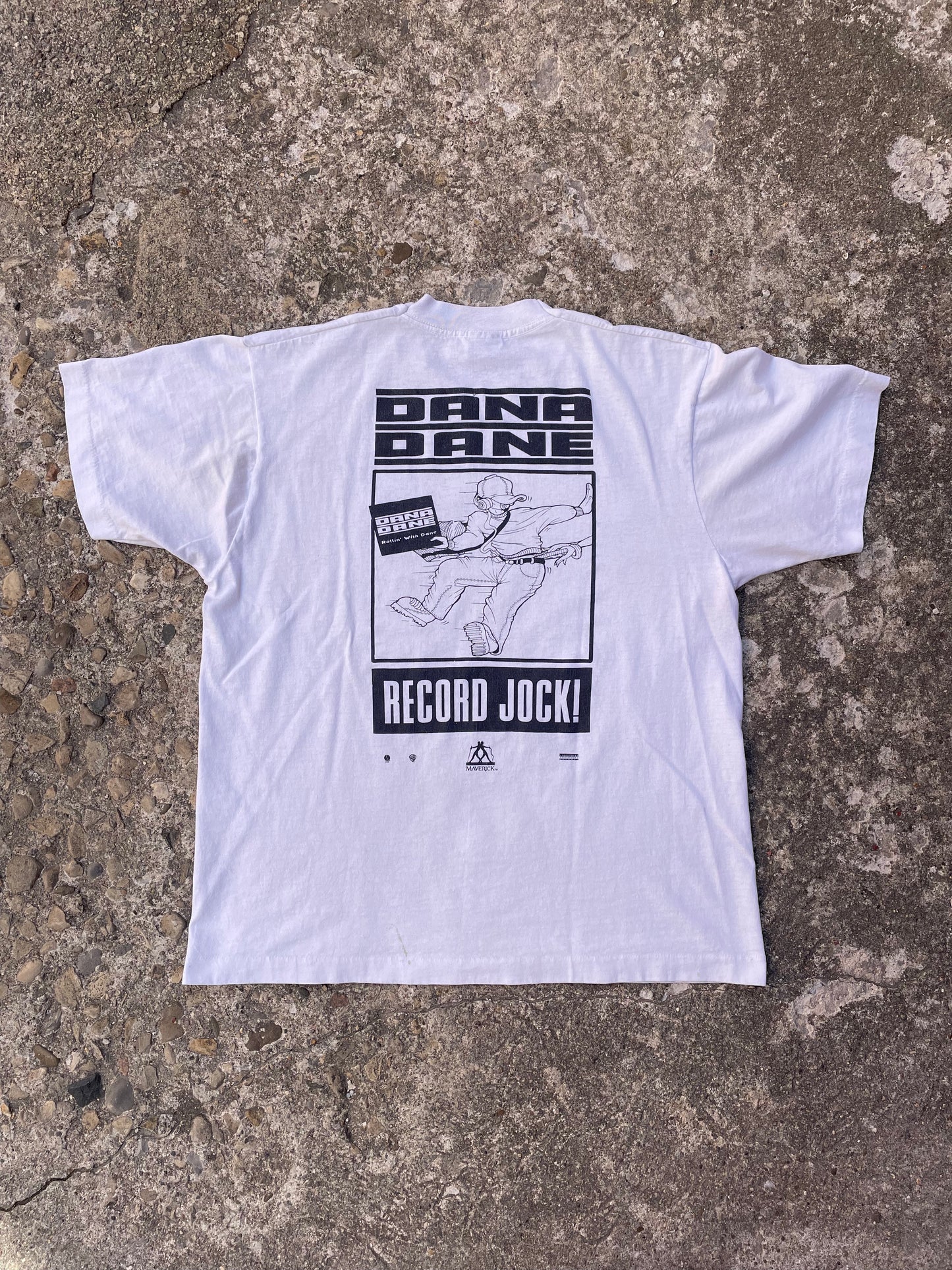 1995 Dana Dane 'Rollin' With Dane' Album Rap T-Shirt - L
