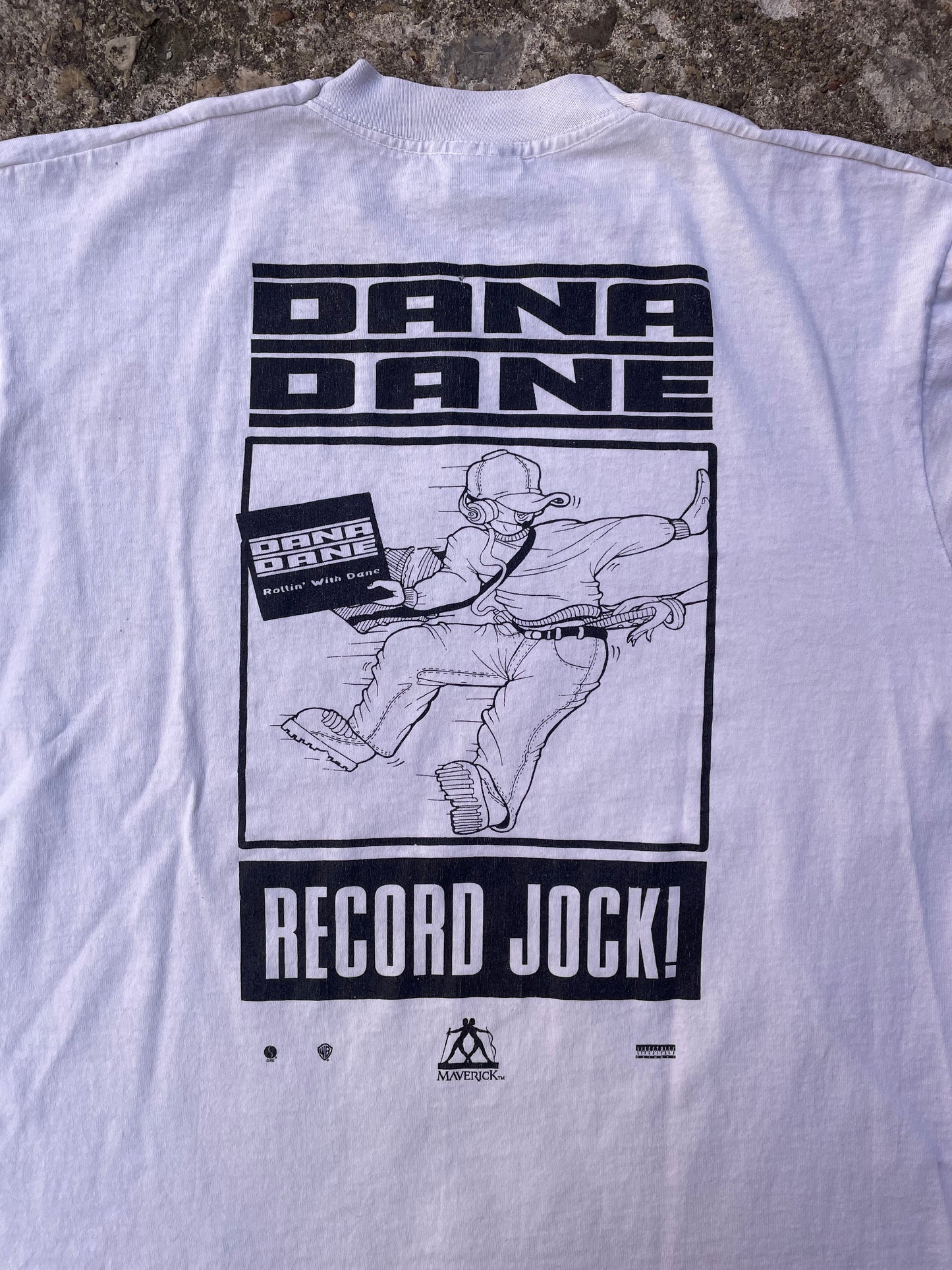 1995 Dana Dane 'Rollin' With Dane' Album Rap T-Shirt - L