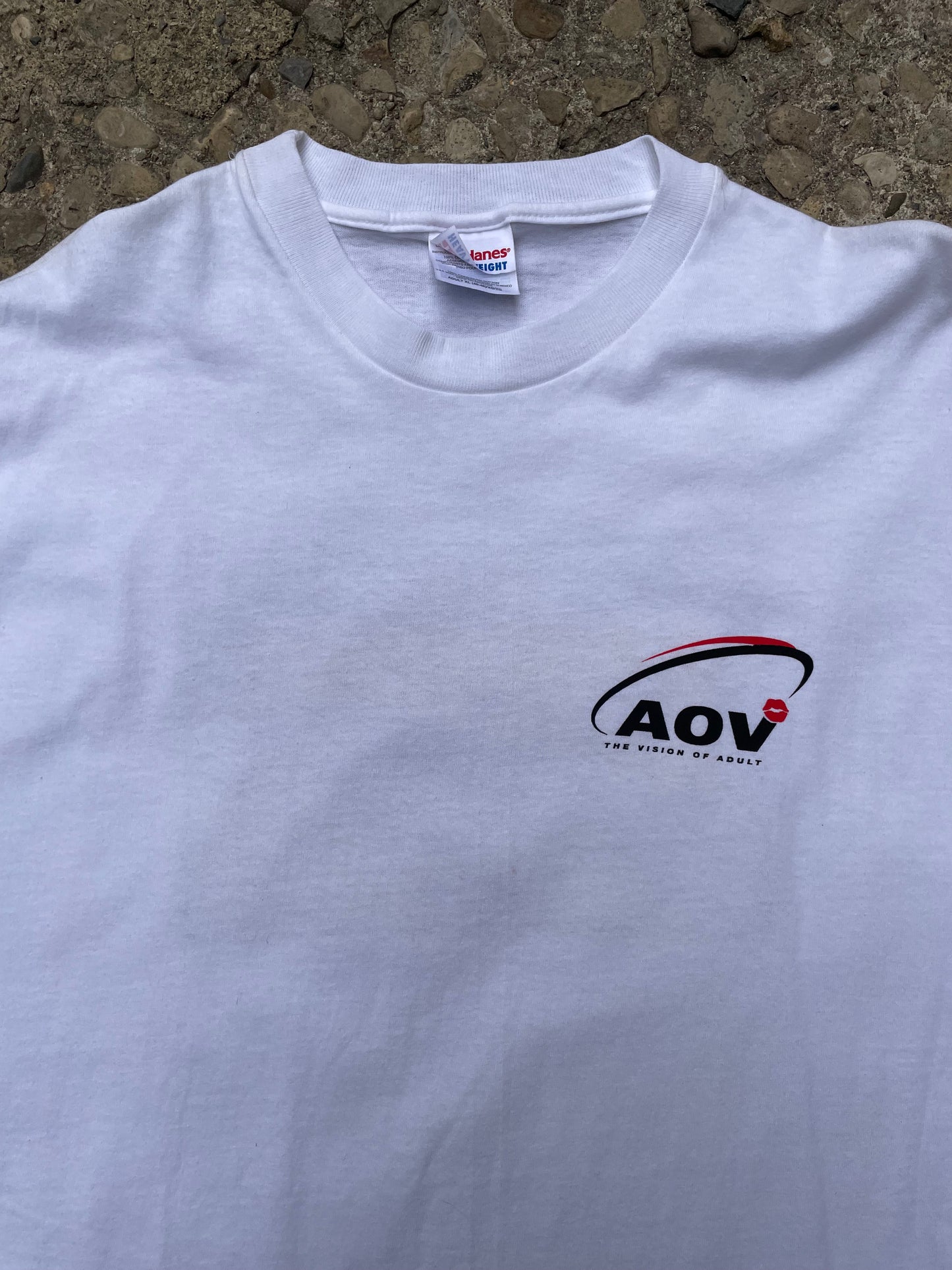 1990's/2000's AOV Adult Movie Channel T-Shirt - XL