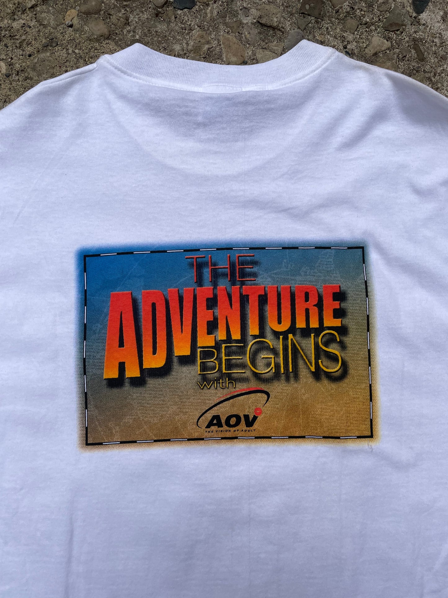 1990's/2000's AOV Adult Movie Channel T-Shirt - XL