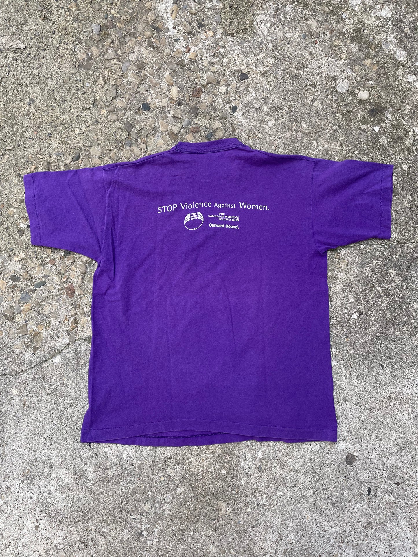 1990's 'You Make The Difference' The Body Shop Graphic T-Shirt - XL