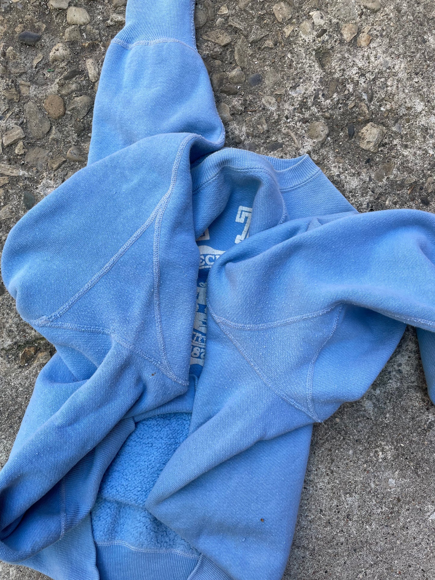 1960's Rose Tech Gusseted Crewneck Sweatshirt - L