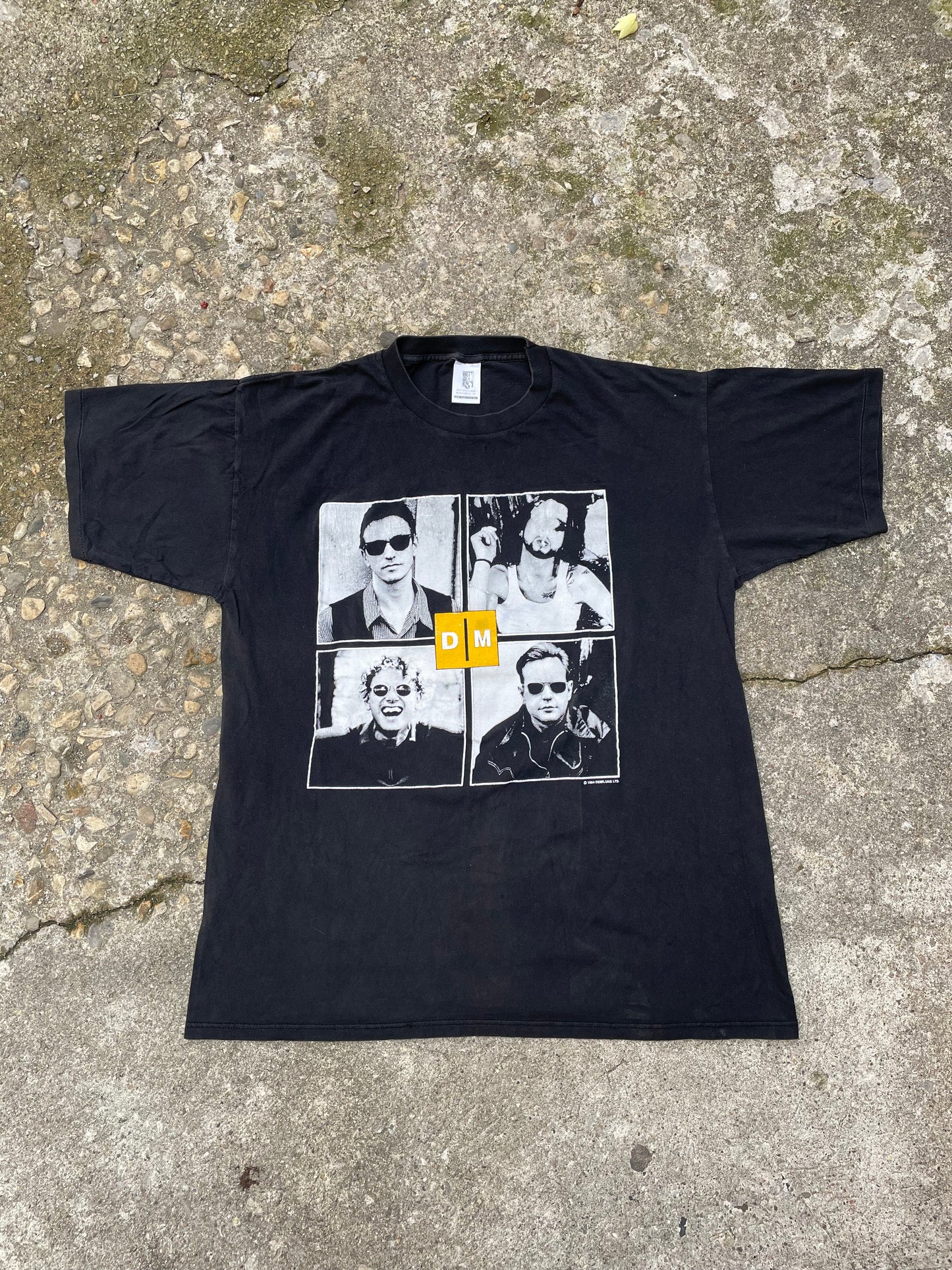 1994 Depeche Mode 'DM Plus' Summer Tour Band T-Shirt - XL