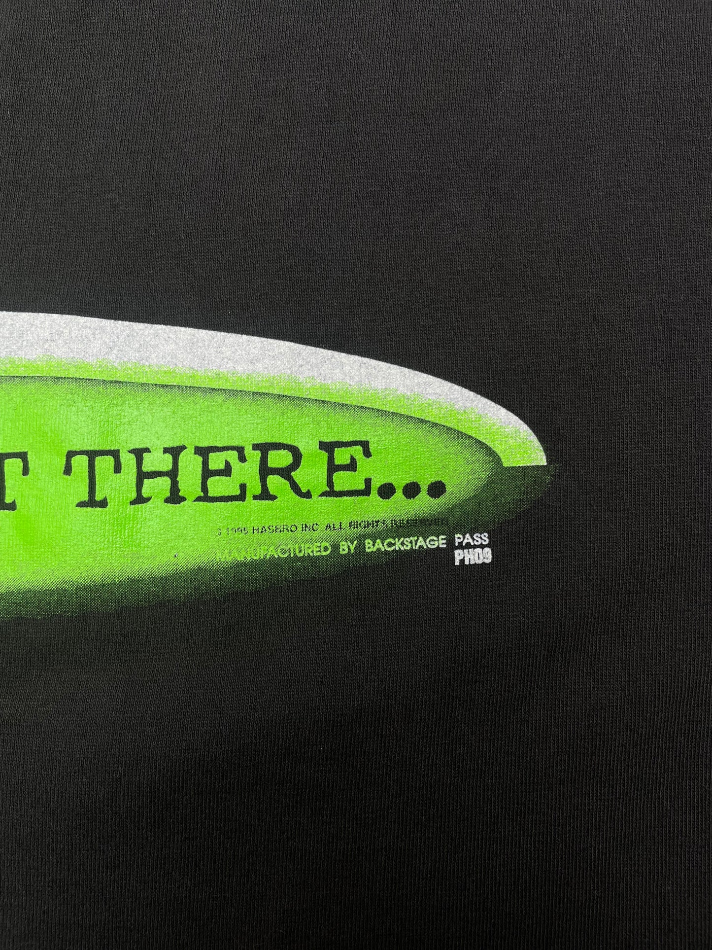 1995 Mr. Potato Head 'The Truth is Out There...' X-Files Spoof Graphic T-Shirt - XL