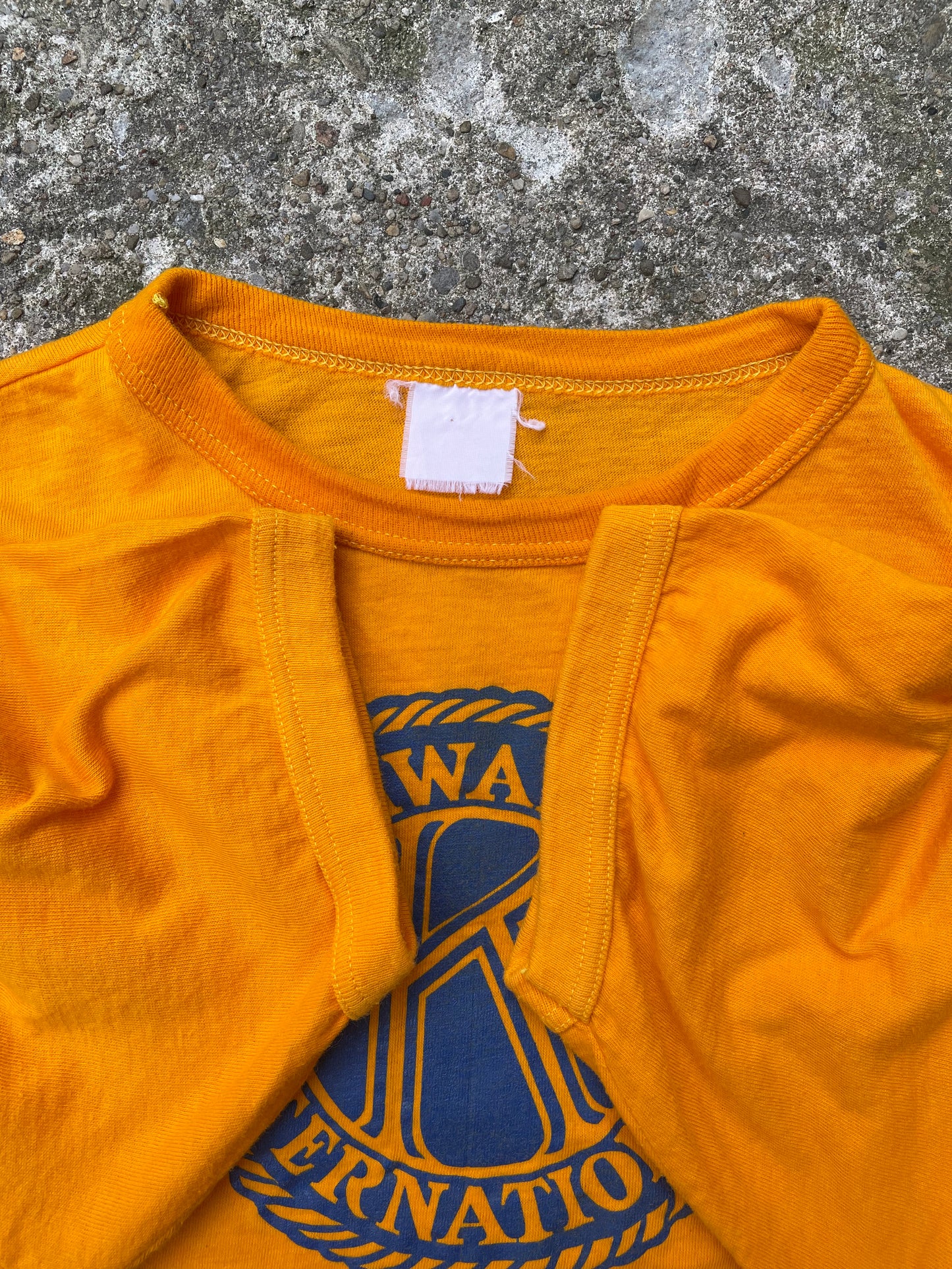 1980's Twin Cities Kitchener Graphic Ringer T-Shirt - L