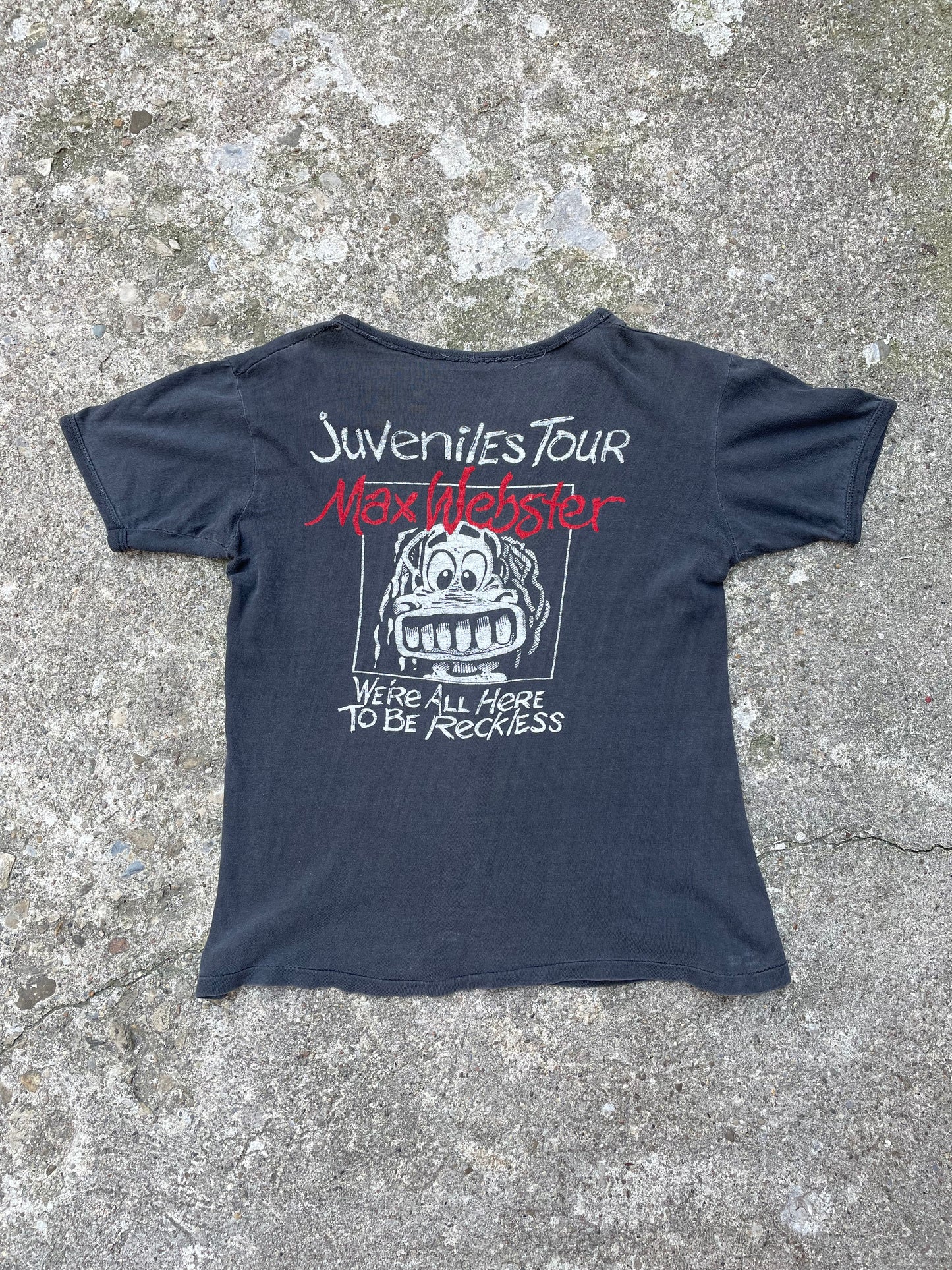 1981 Max Webster 'Universal Juveniles' Tour Band T-Shirt - M