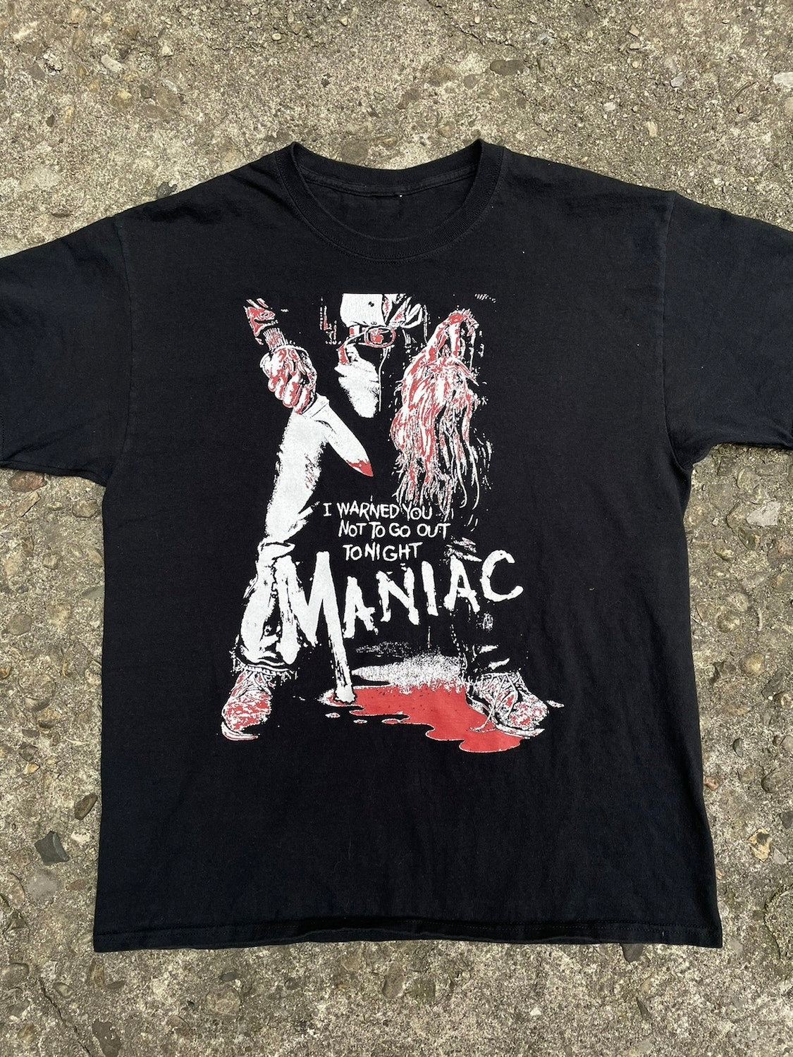 2000’s Maniac Horror Movie T-Shirt - L