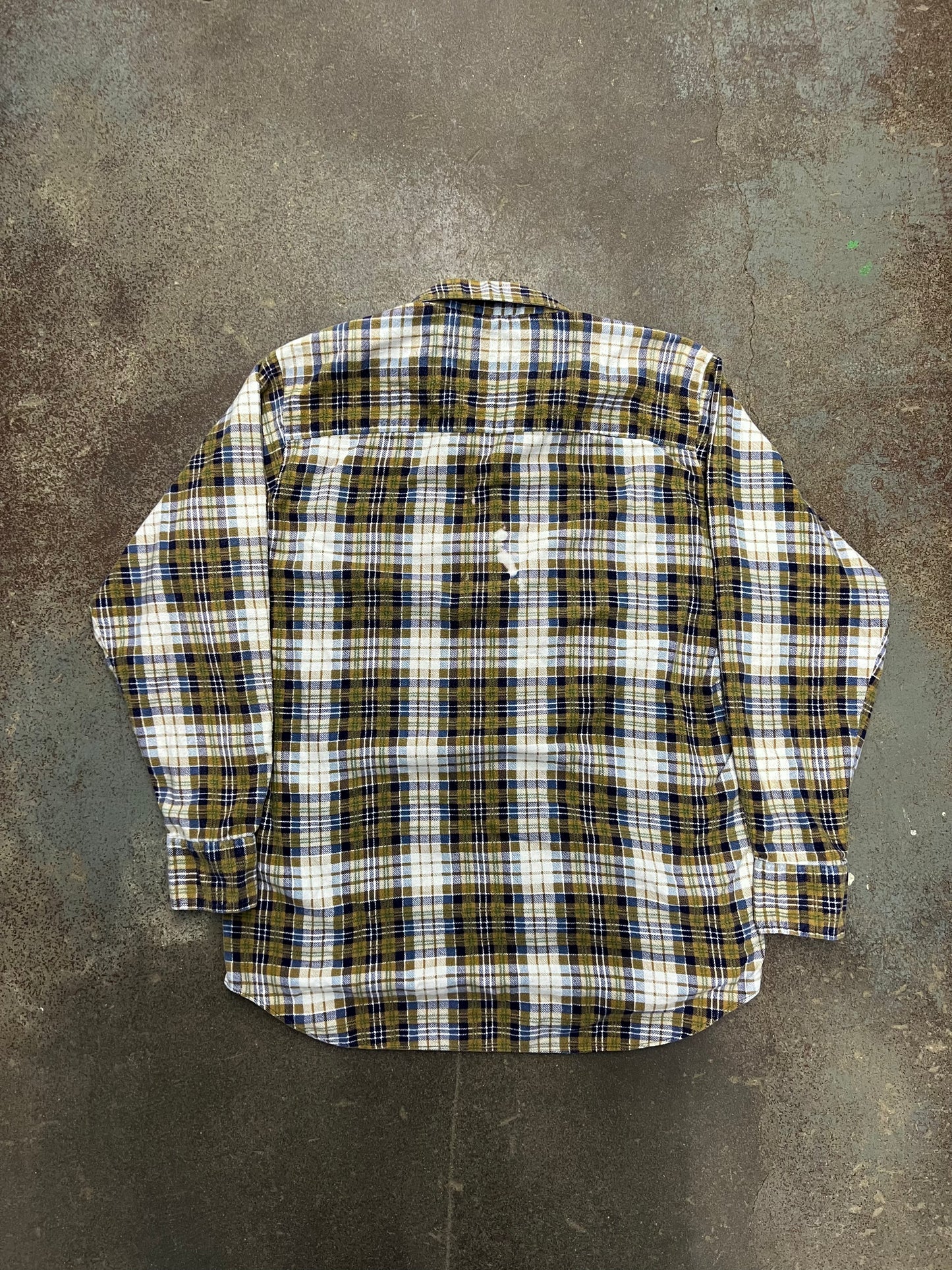 1980's Sears Wearmaster Cotton Flannel Shirt - L