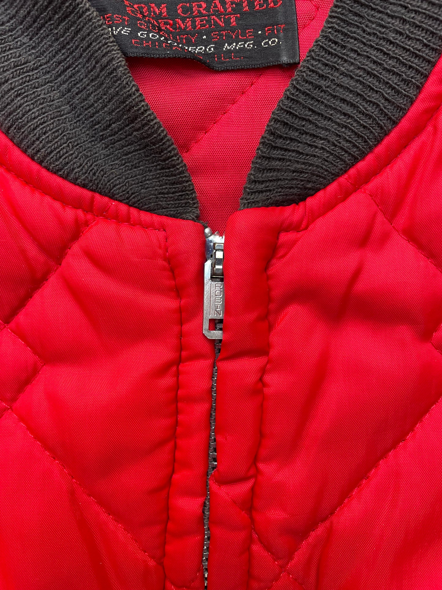 1960’s Davco Red Quilted Insulated Liner Jacket - L