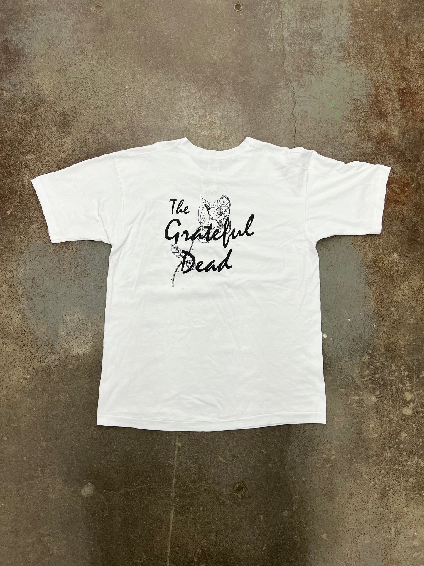 1995 The Grateful Dead Jerry Garcia Memorial Graphic T-Shirt - XL