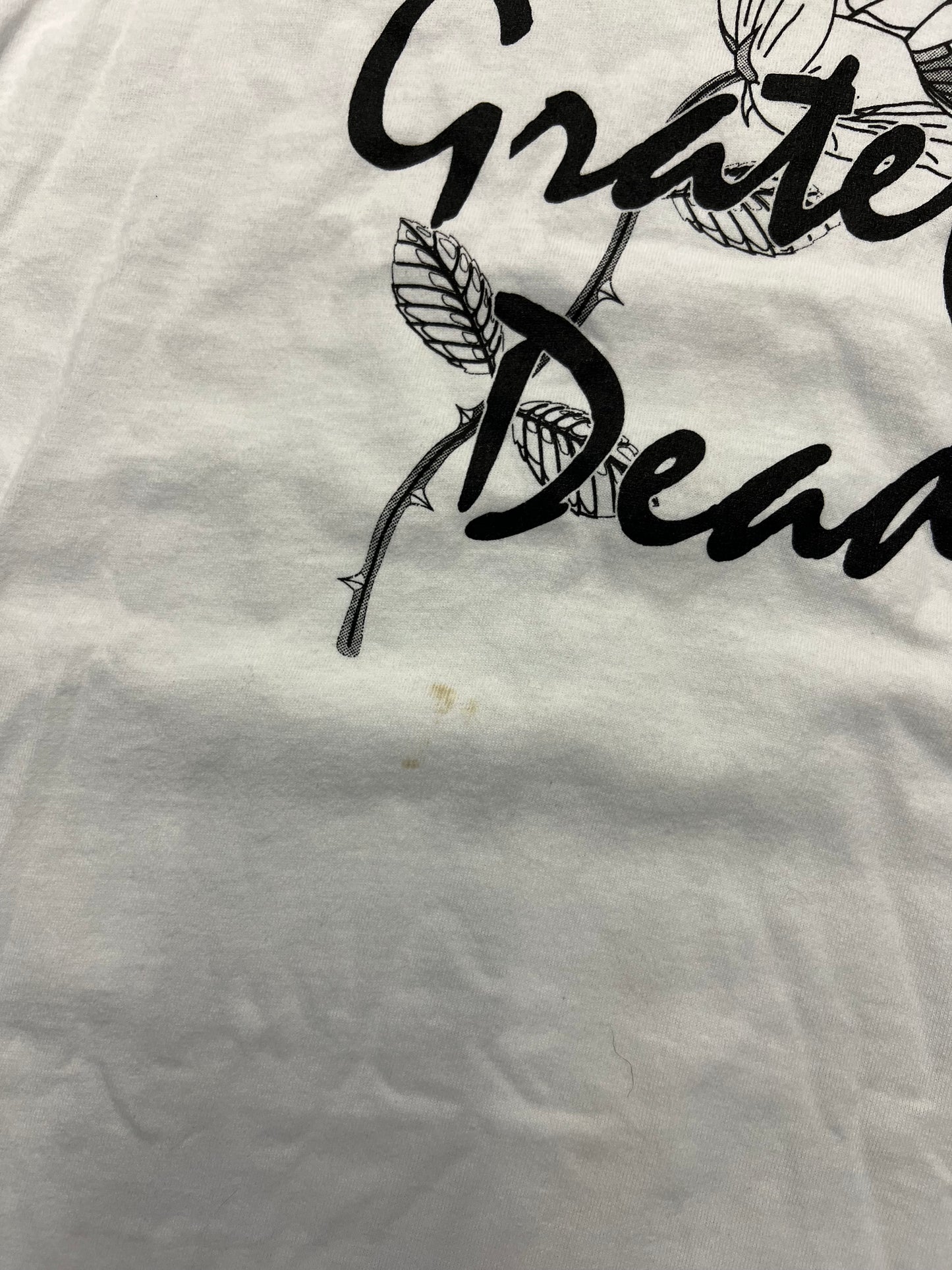 1995 The Grateful Dead Jerry Garcia Memorial Graphic T-Shirt - XL