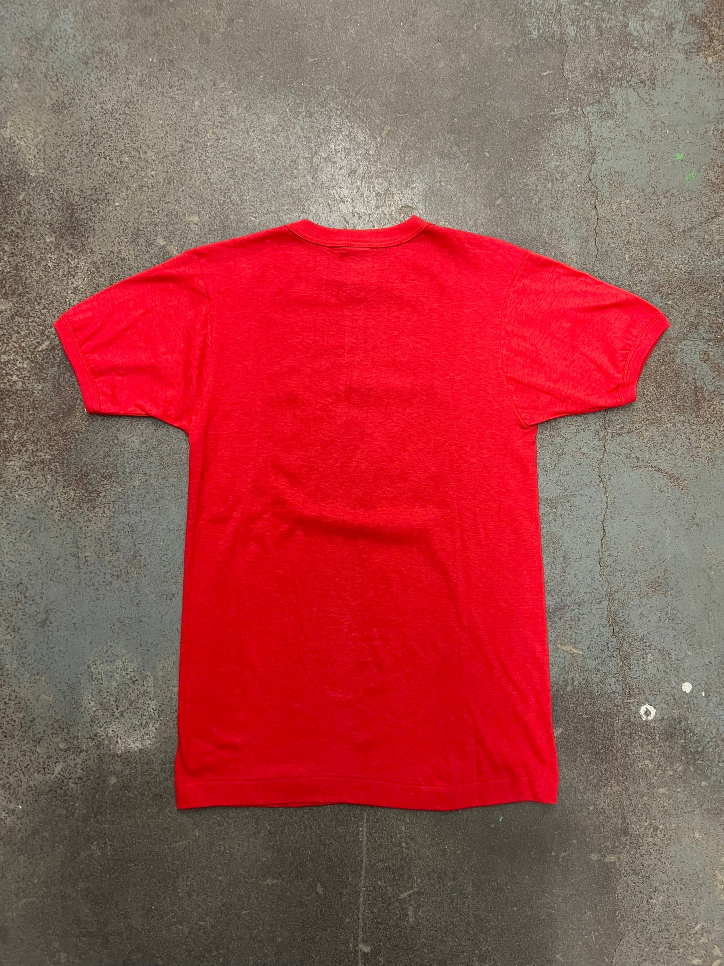 1970's Mahood School Elmira Graphic Ringer T-Shirt - M