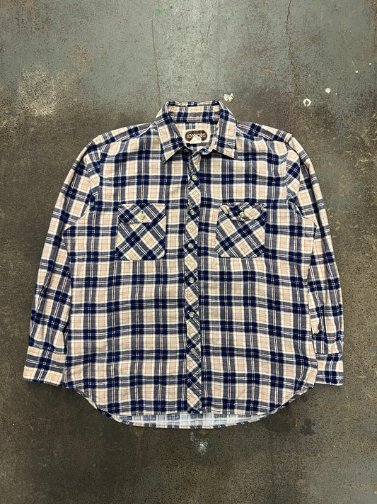 1980's Comforti Cotton Flannel Shirt - L