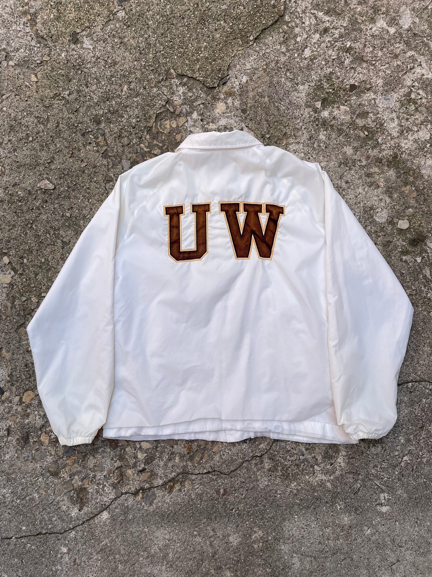 1970's/1980's University of Waterloo Windbreaker Jacket - XL