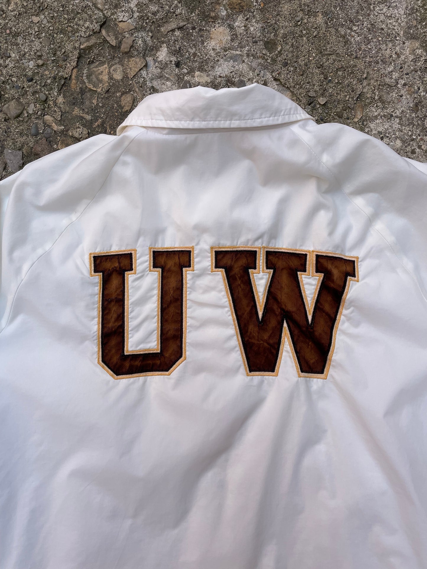 1970's/1980's University of Waterloo Windbreaker Jacket - XL