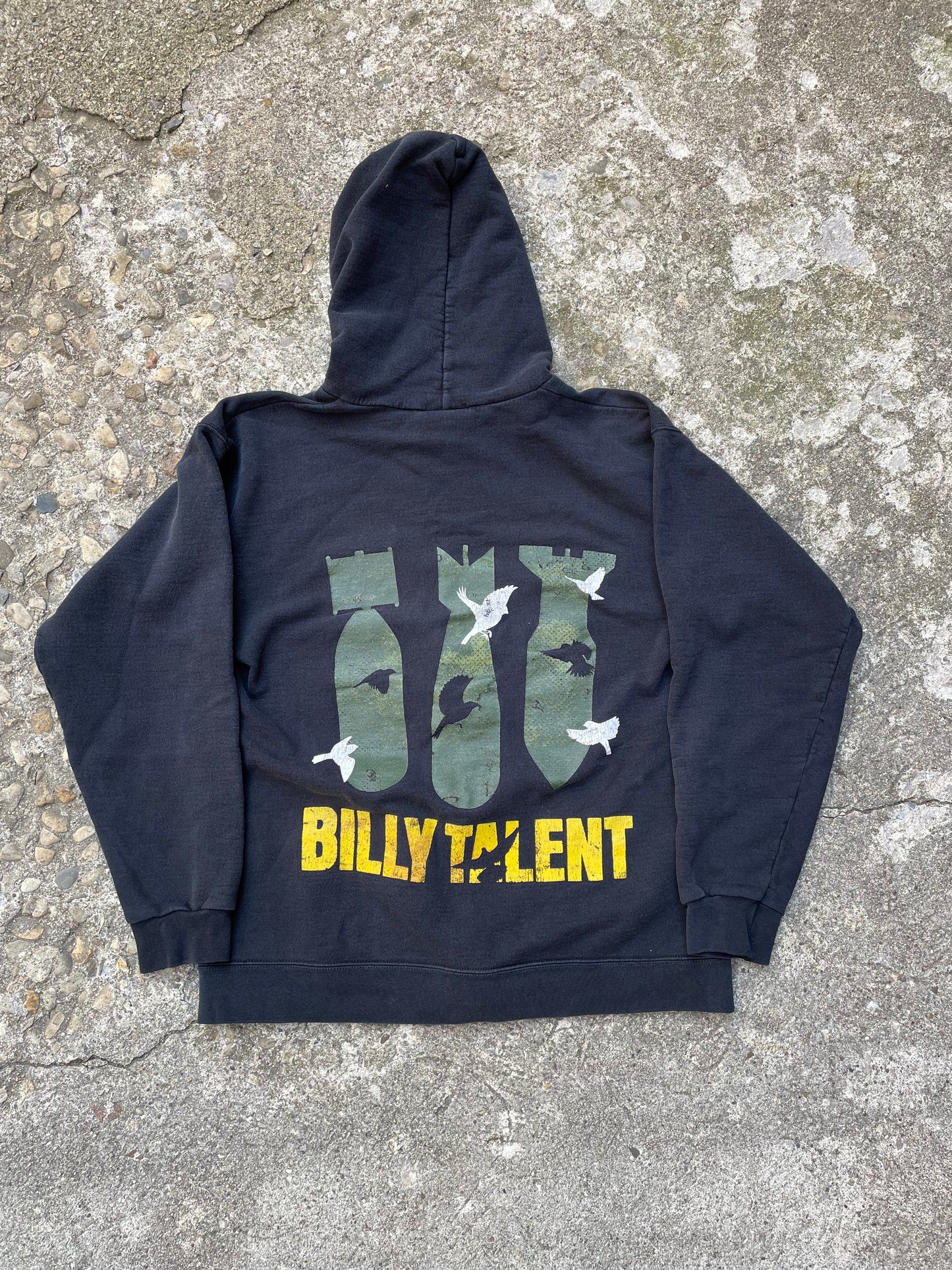 2000's Billy Talent Zip Up Hoodie Sweatshirt - S