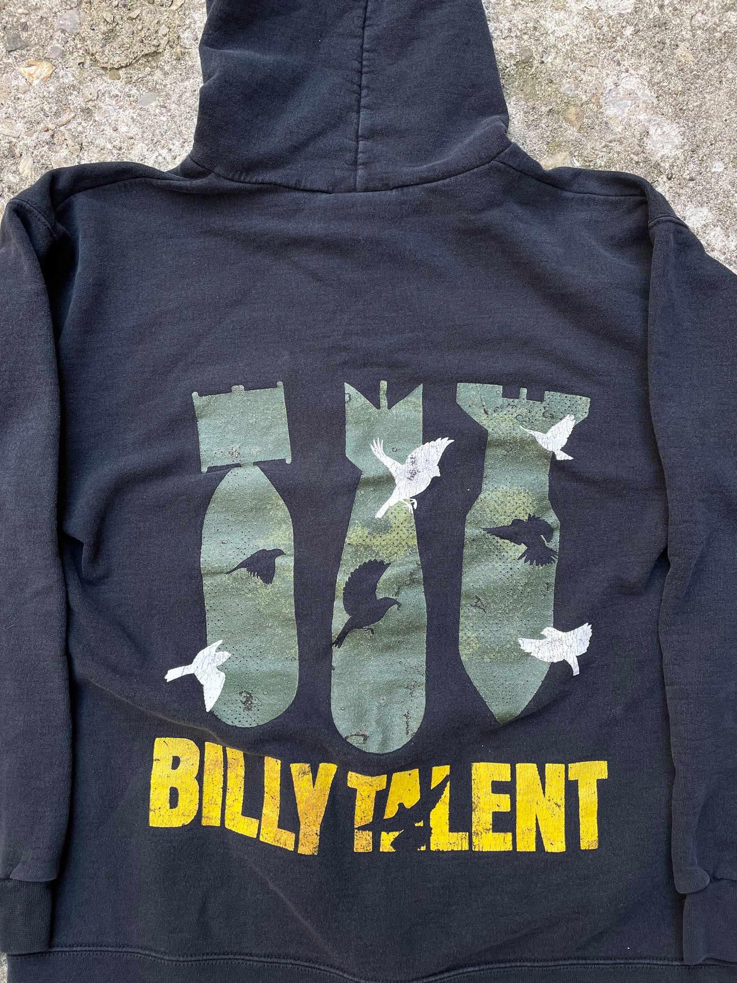 2000's Billy Talent Zip Up Hoodie Sweatshirt - S