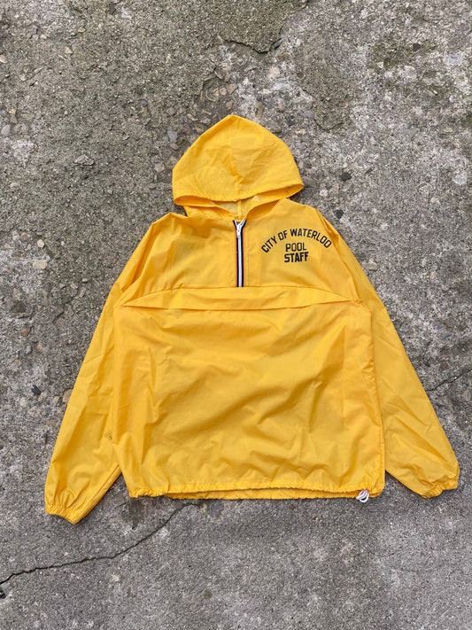 1980's City of Waterloo Lifeguard Anorak Windbreaker Jacket - M