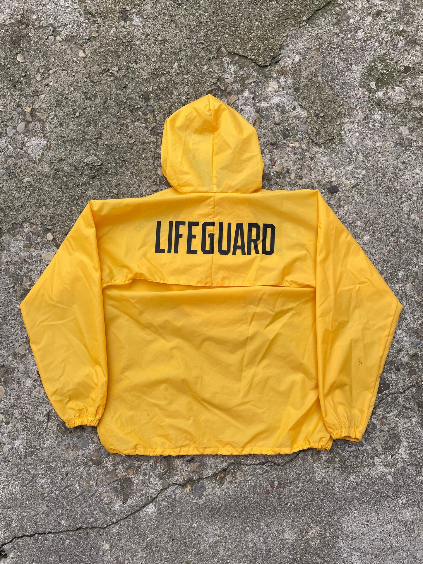 1980's City of Waterloo Lifeguard Anorak Windbreaker Jacket - M