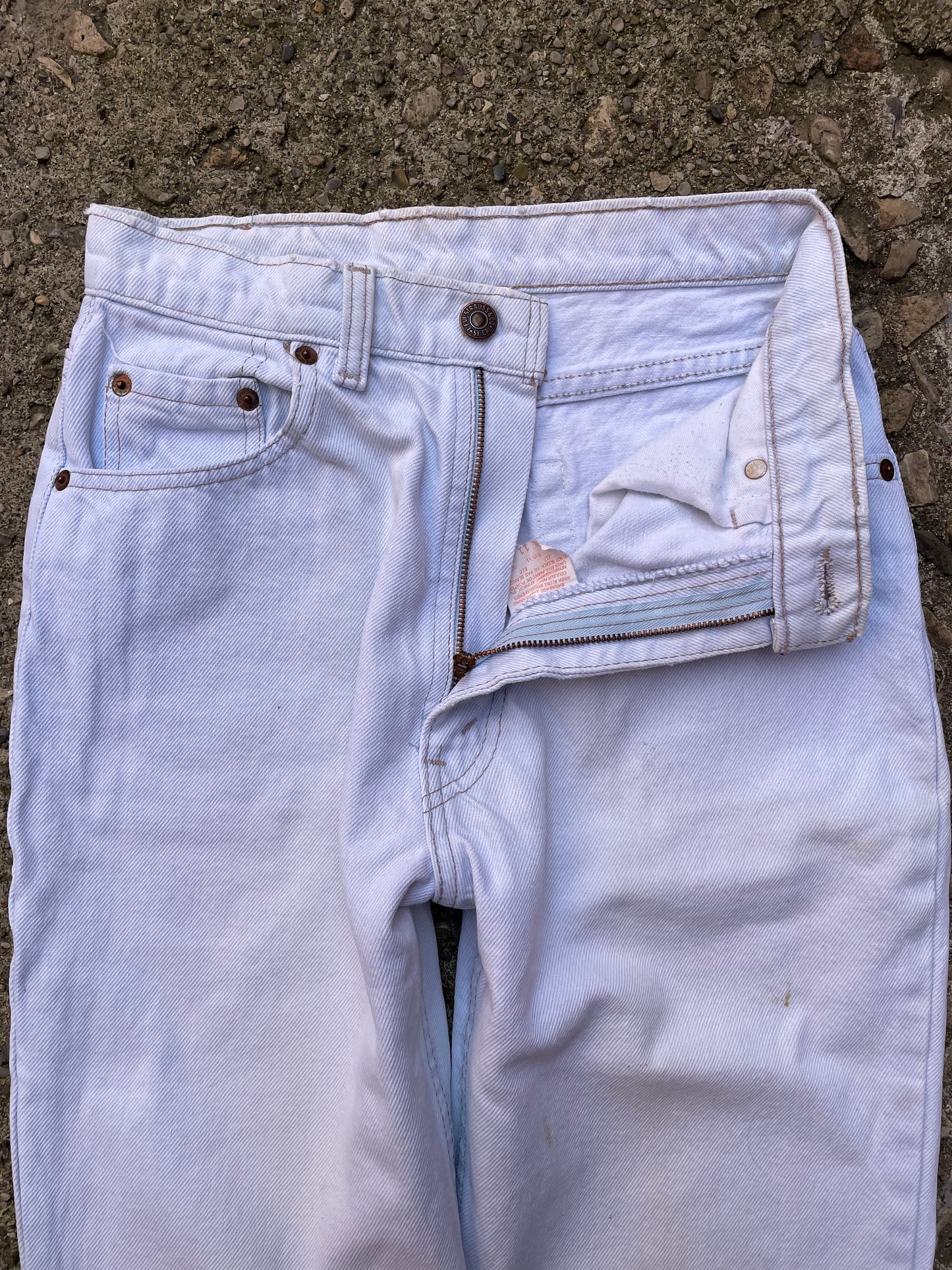 1990's Levi's 531 Light Wash Denim Jeans - 26