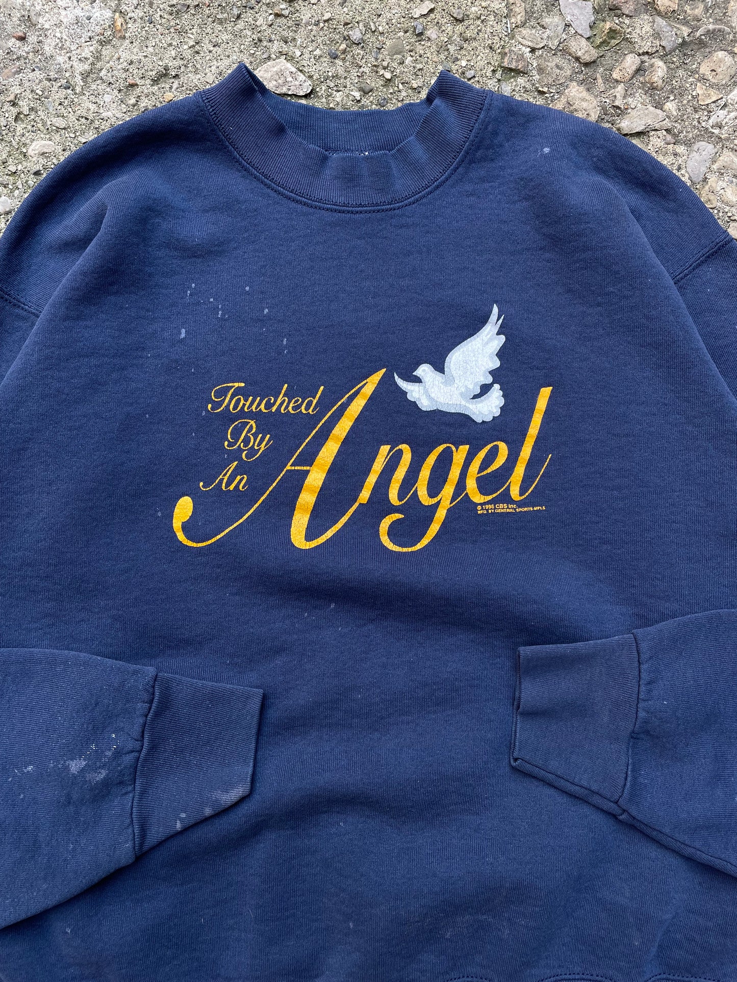 1996 Touched by an Angel TV Show Promo Crewneck Sweatshirt - L