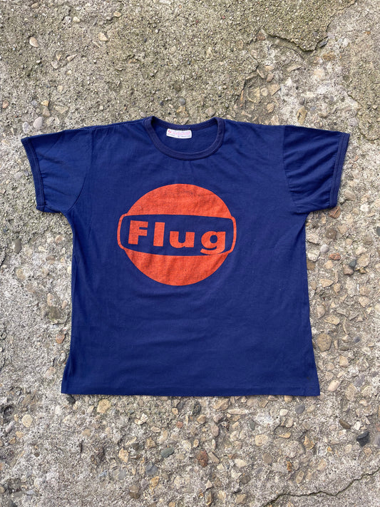 1970's Flug Shoes Graphic Ringer T-Shirt - M